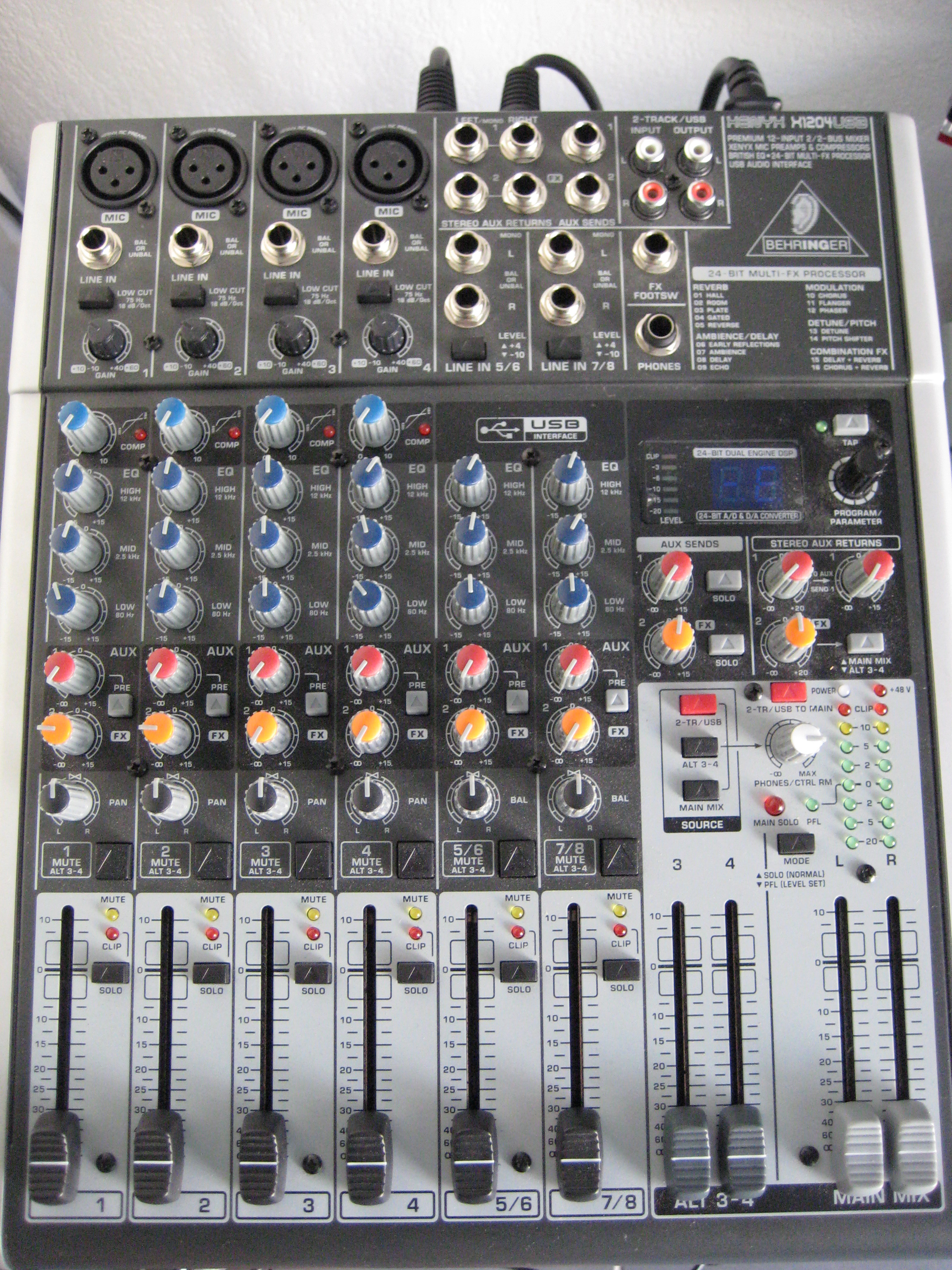 behringer xenyx x1204usb 64 bit driver