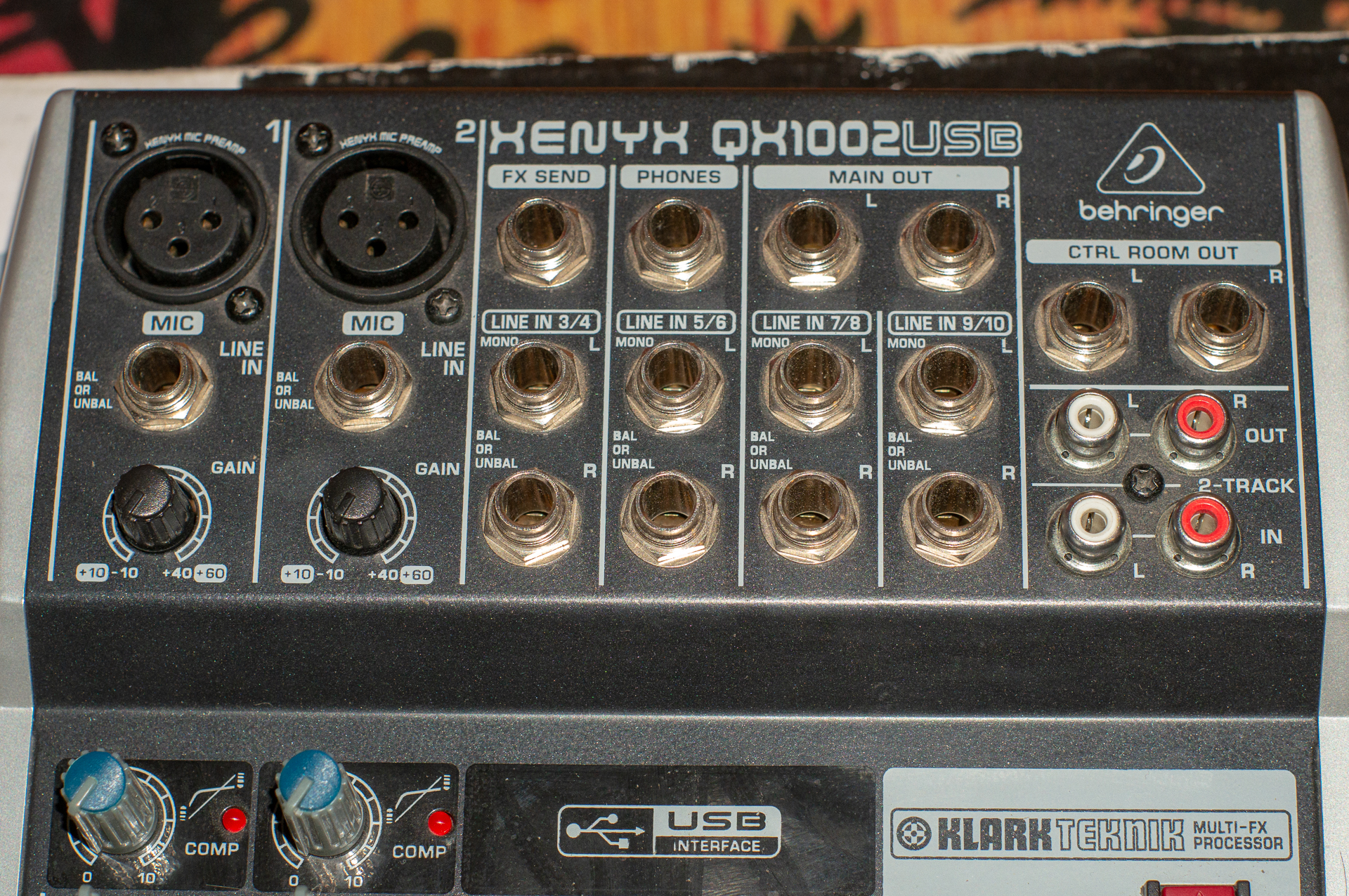 BEHRINGER QX1002USB XENYX - 配信機器・PA機器・レコーディング機器