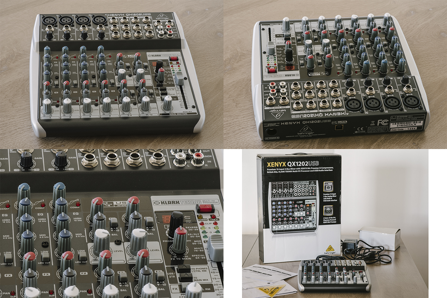 Behringer xenyx qx1202usb схема