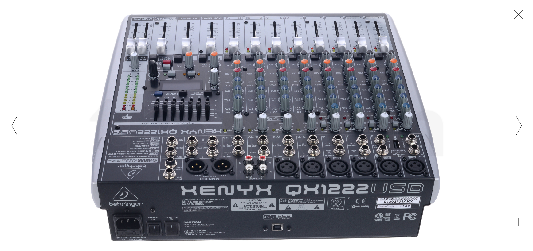 Xenyx QX1222USB - Behringer Xenyx QX1222USB - Audiofanzine