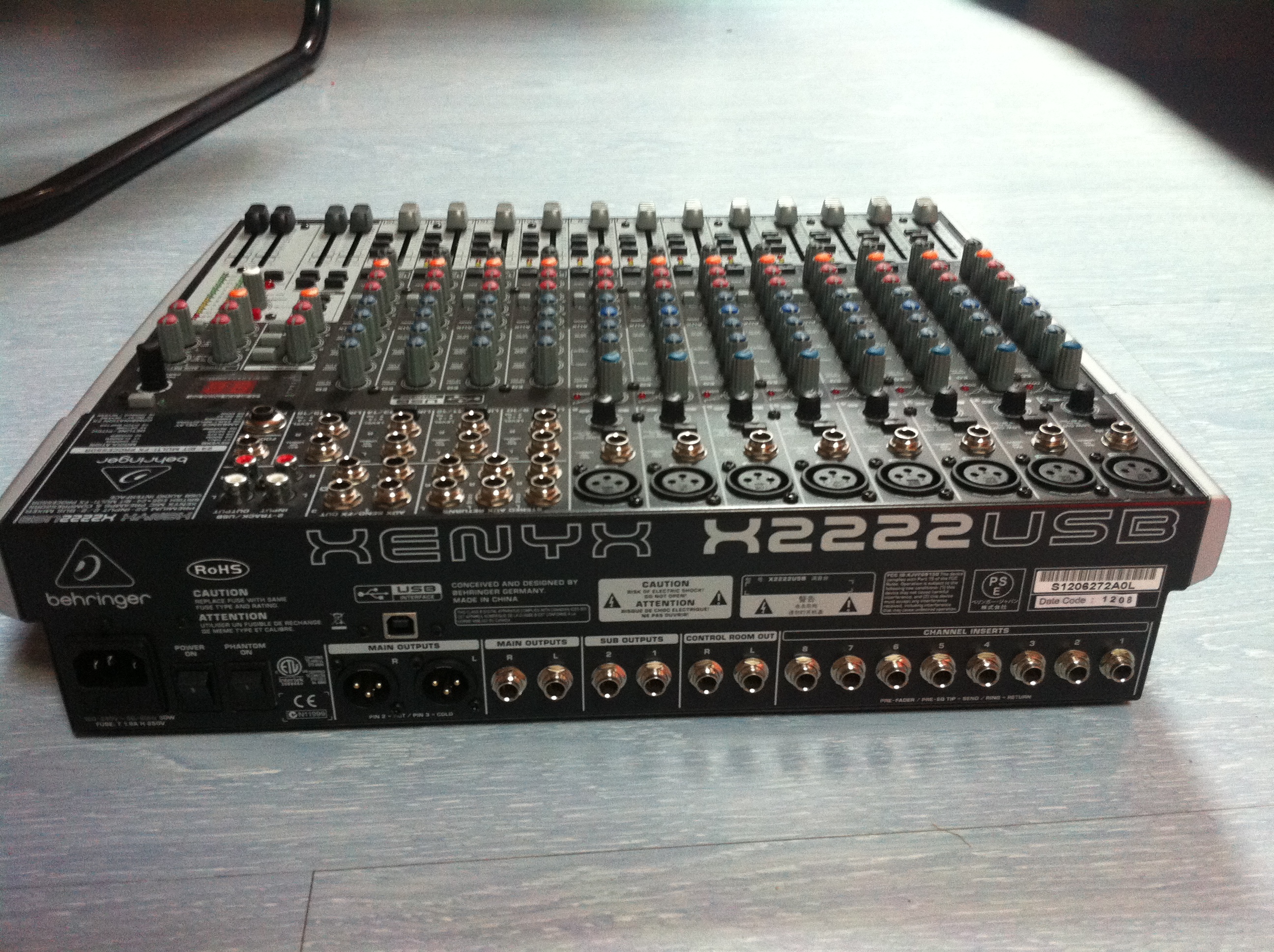 Behringer Xenyx X2222USB image (1085887) Audiofanzine