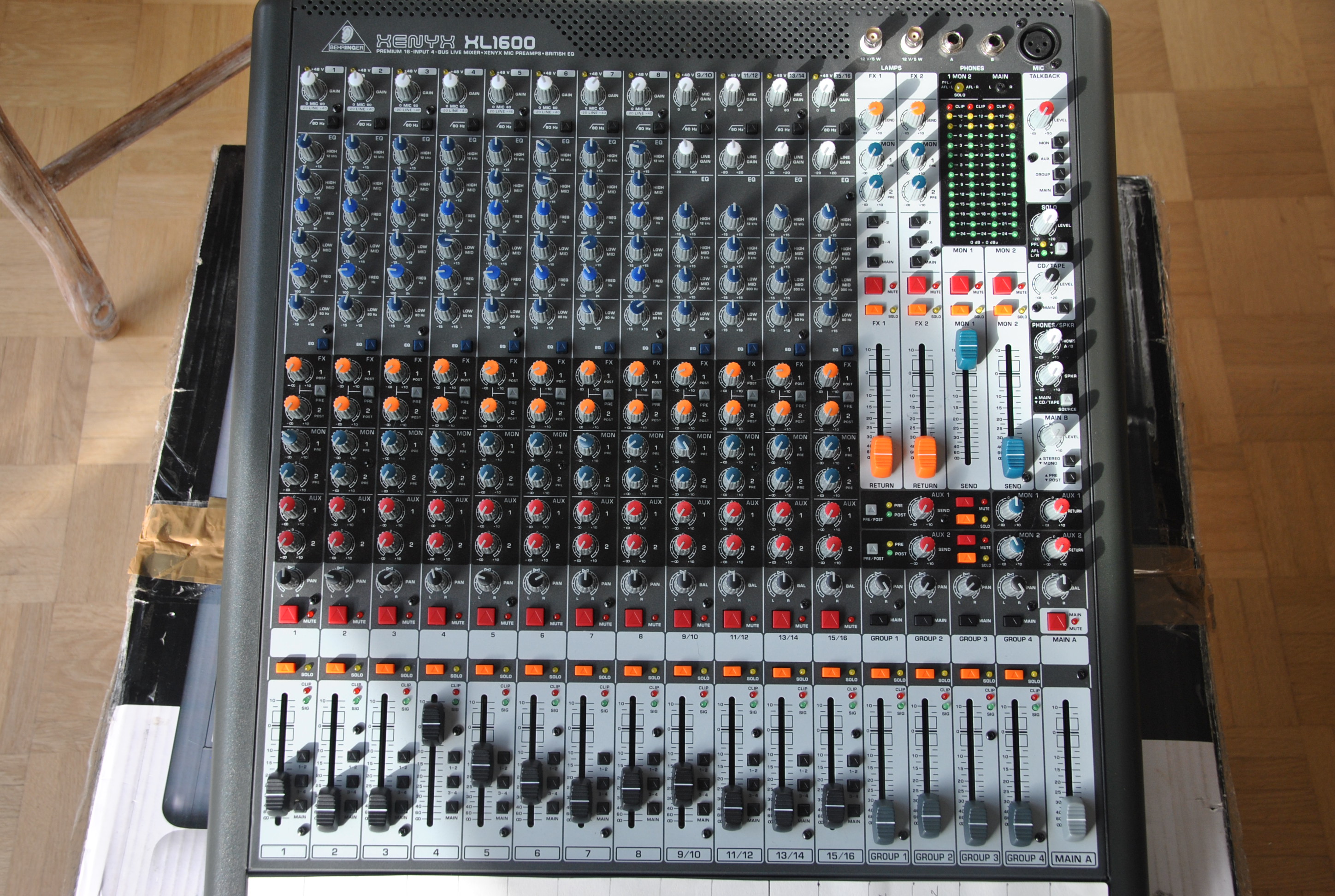 XENYX XL1600 Behringer Xenyx XL1600 Audiofanzine