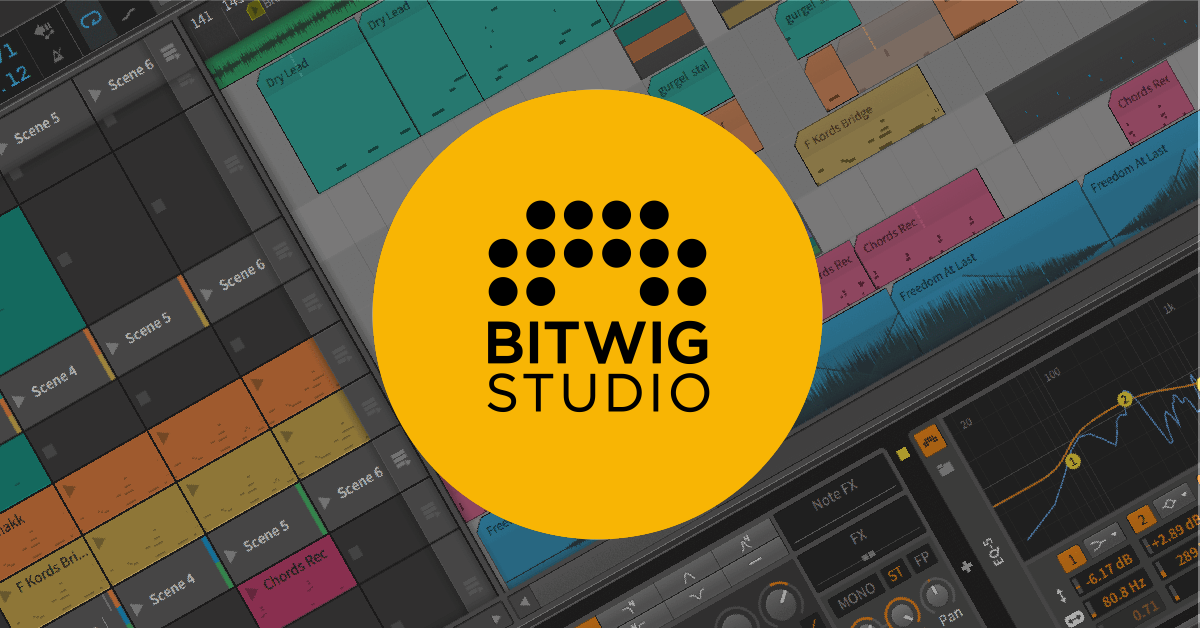 record audio in bitwig studio