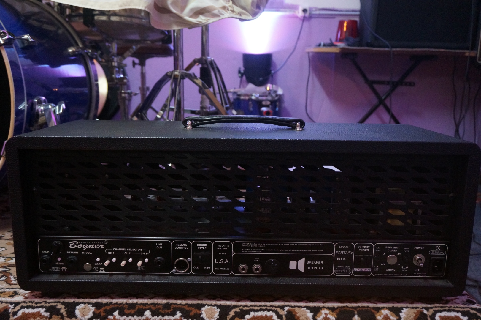 Photo Bogner Ecstasy XTC 101B Classic Head Bogner Ecstasy XTC 101B