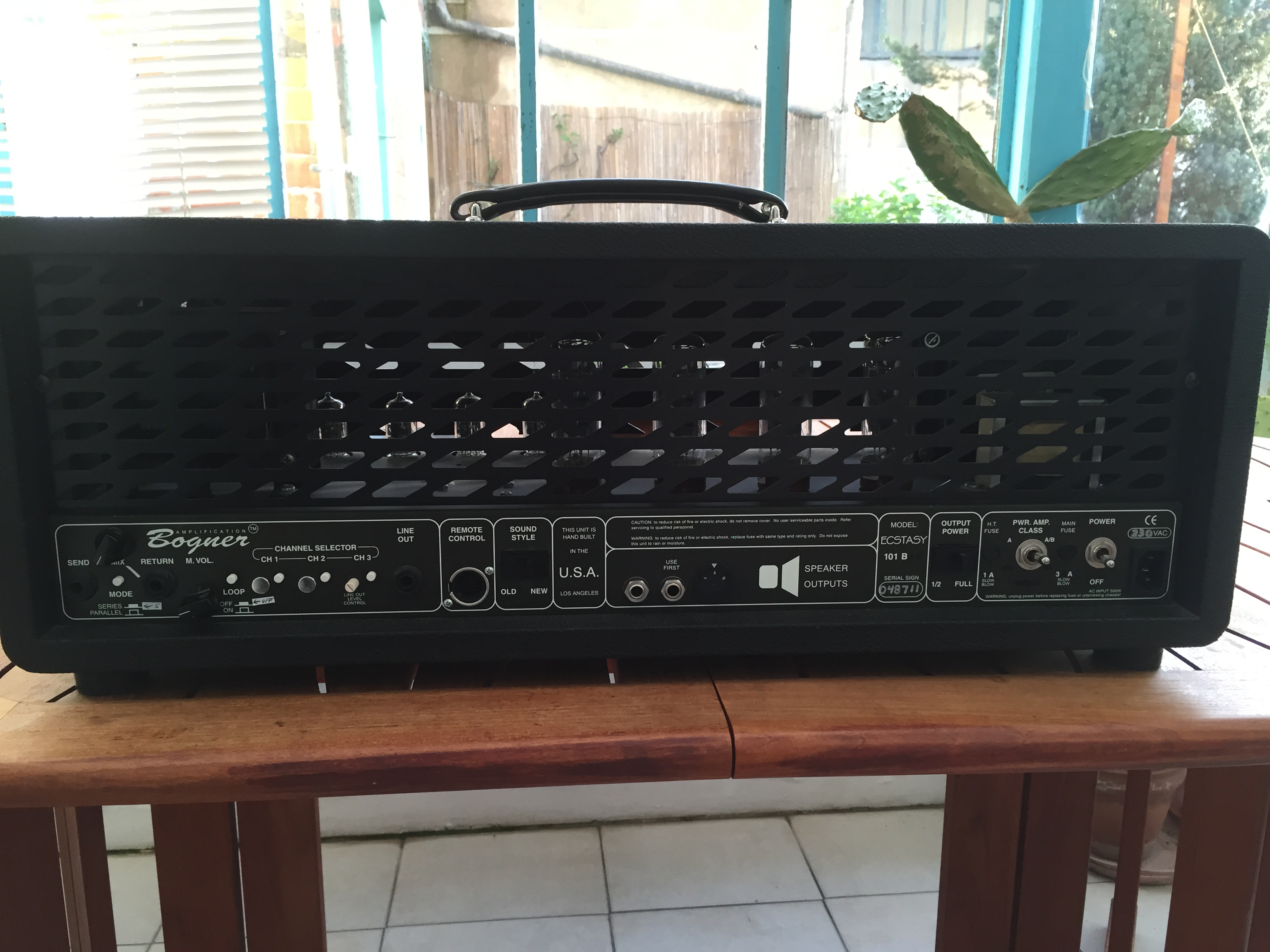 Photo Bogner Ecstasy XTC 101B Head Bogner Ecstasy XTC 101B Head (9144