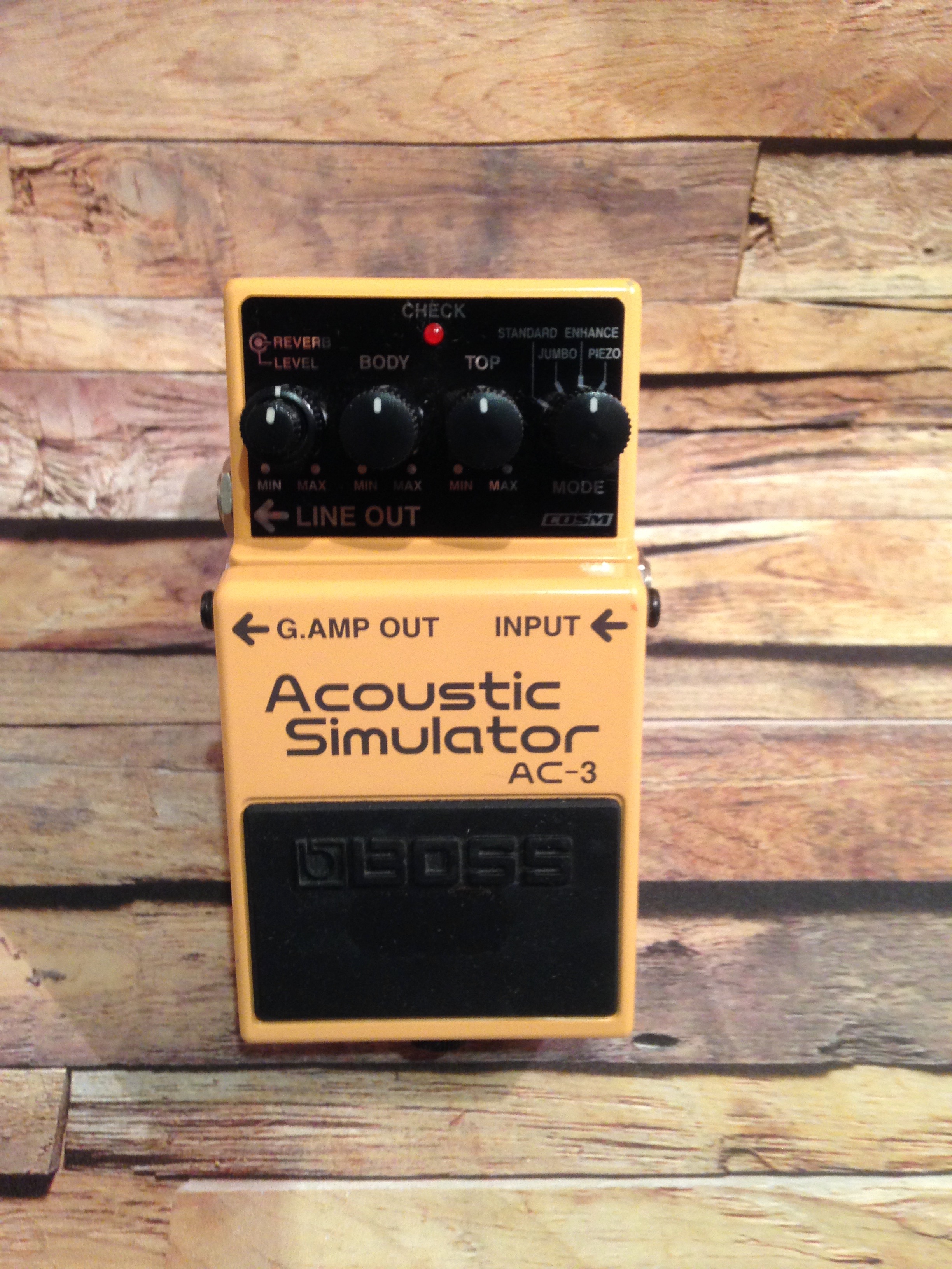 AC3 ACOUSTIC SIMULATOR Boss AC3 Acoustic Simulator Audiofanzine