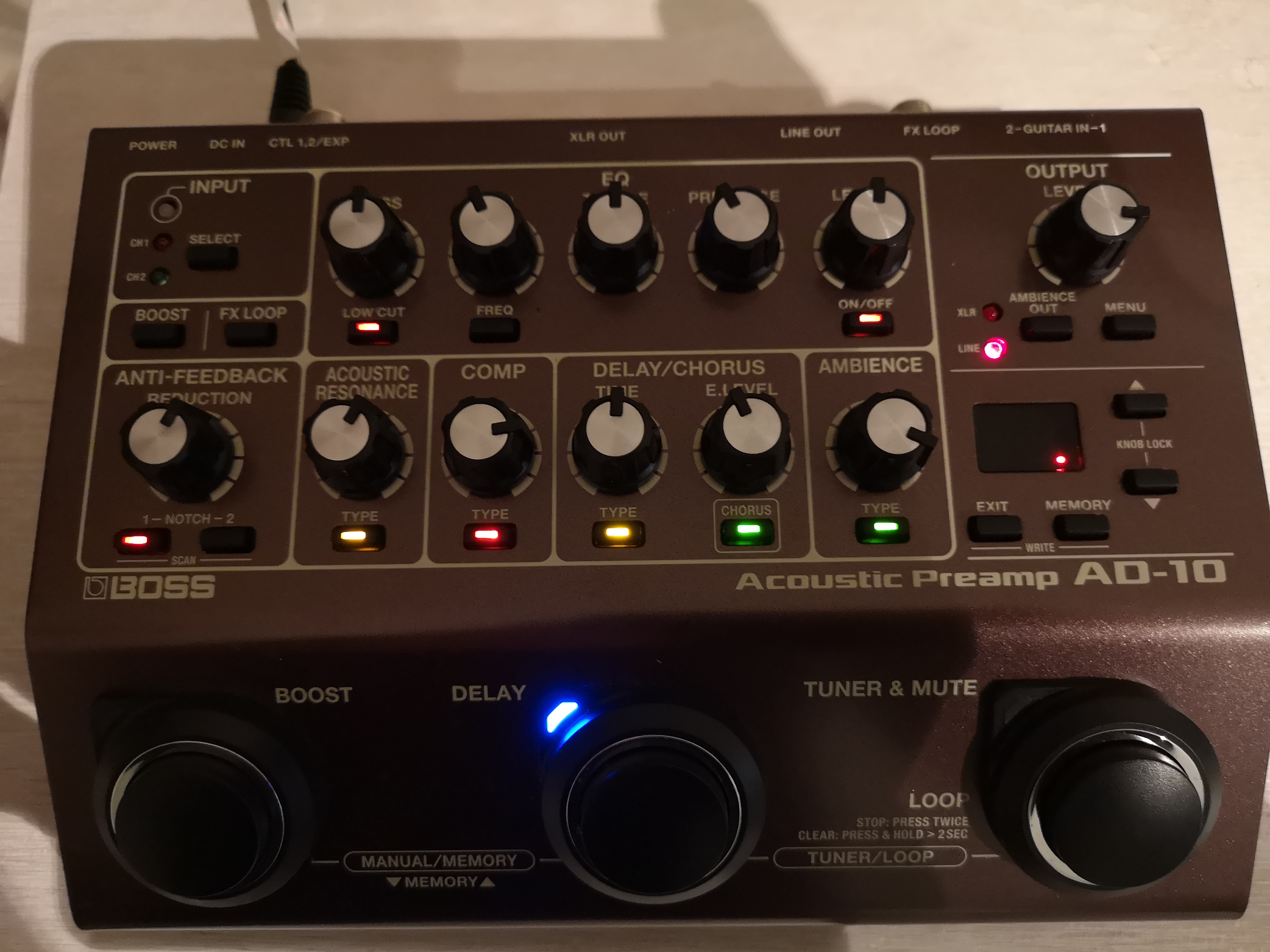 AD10 Boss AD10 Audiofanzine