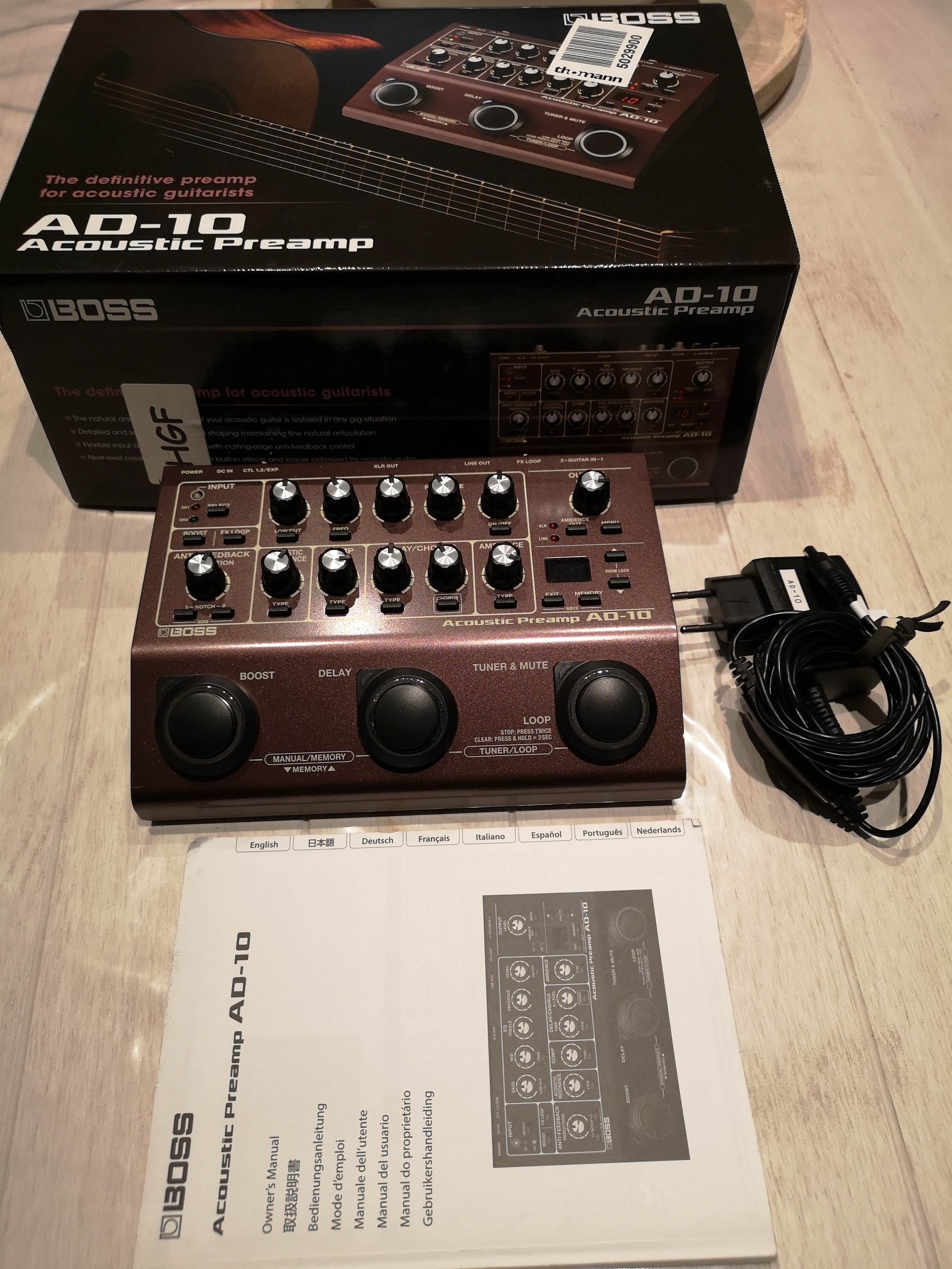 AD10 Boss AD10 Audiofanzine