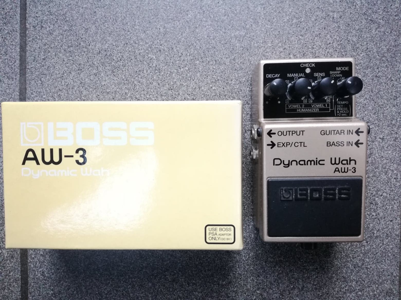 Aw 3 Dynamic Wah Boss Aw 3 Dynamic Wah Audiofanzine