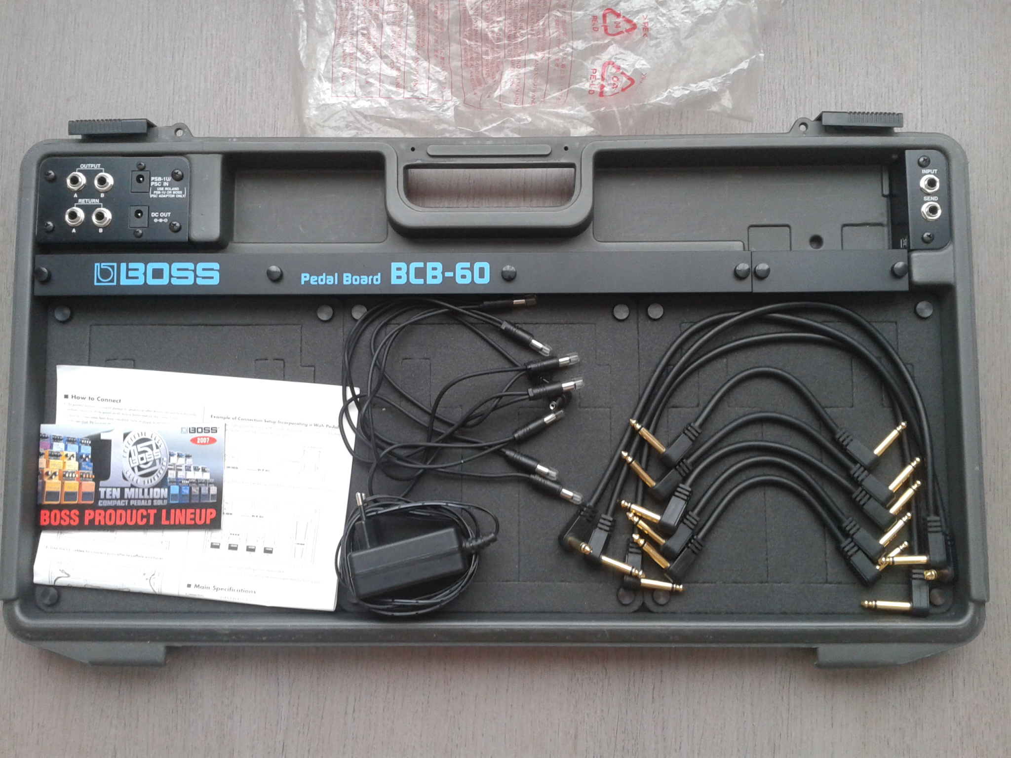 Photo Boss BCB60 Pedal Board Boss BCB60 Pedal Board (42675