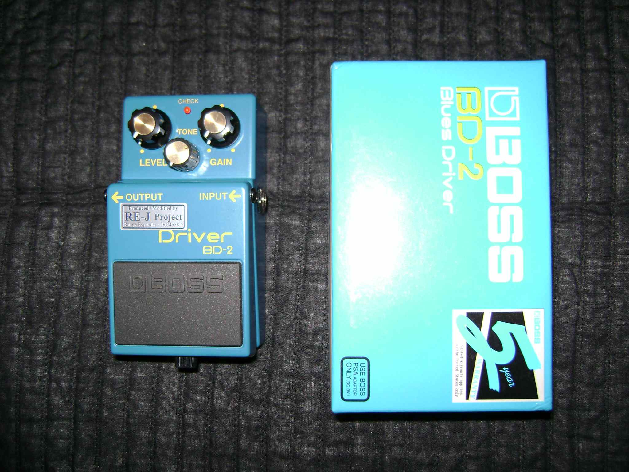 BD-2 (Blues Driver) Analogman(RE-J)Mod.