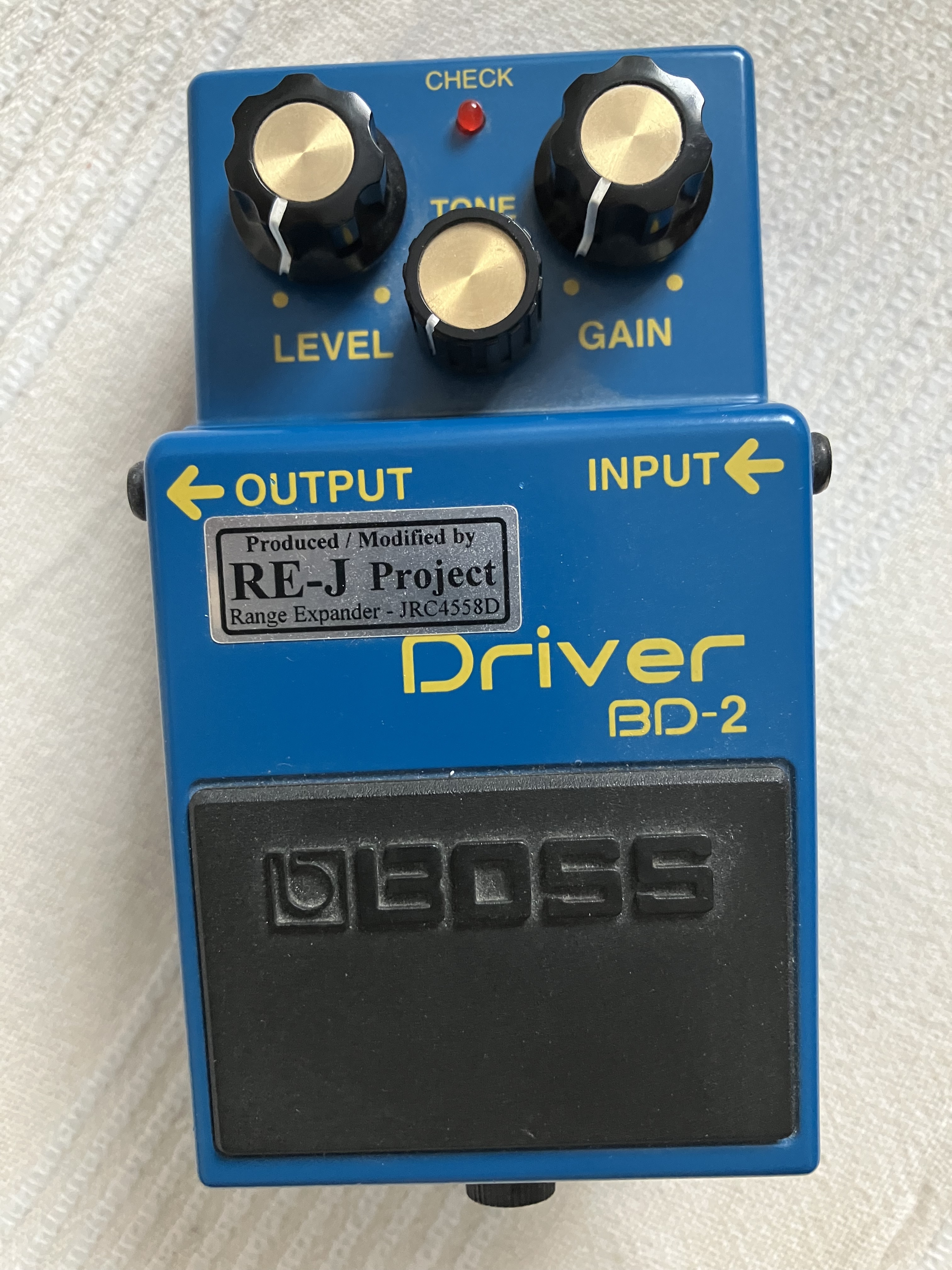 BD-2 Blues Driver - Modded by Analogman Boss - Audiofanzine