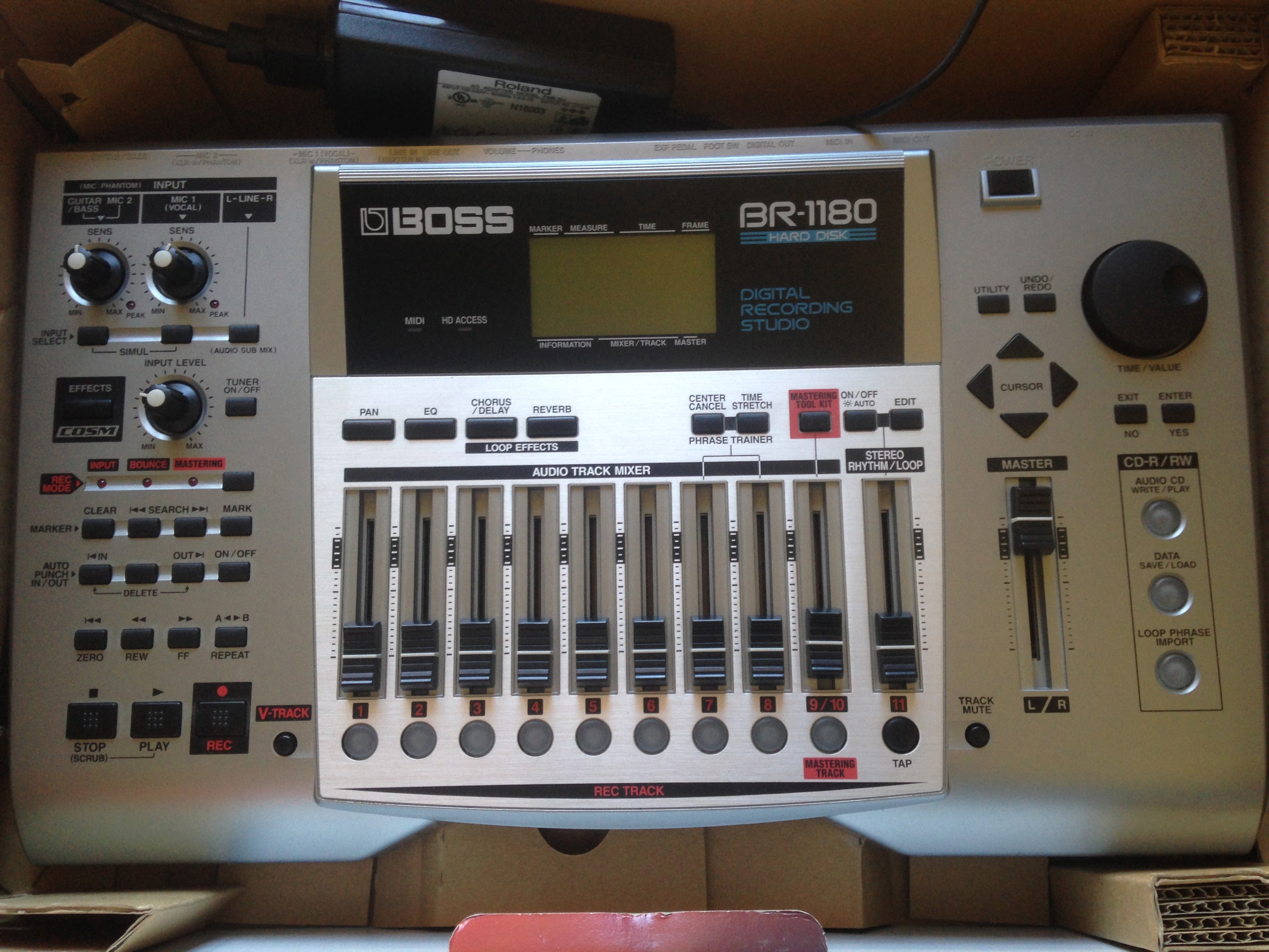 Photo Boss BR1180/1180CD Digital Recording Studio Boss BR1180