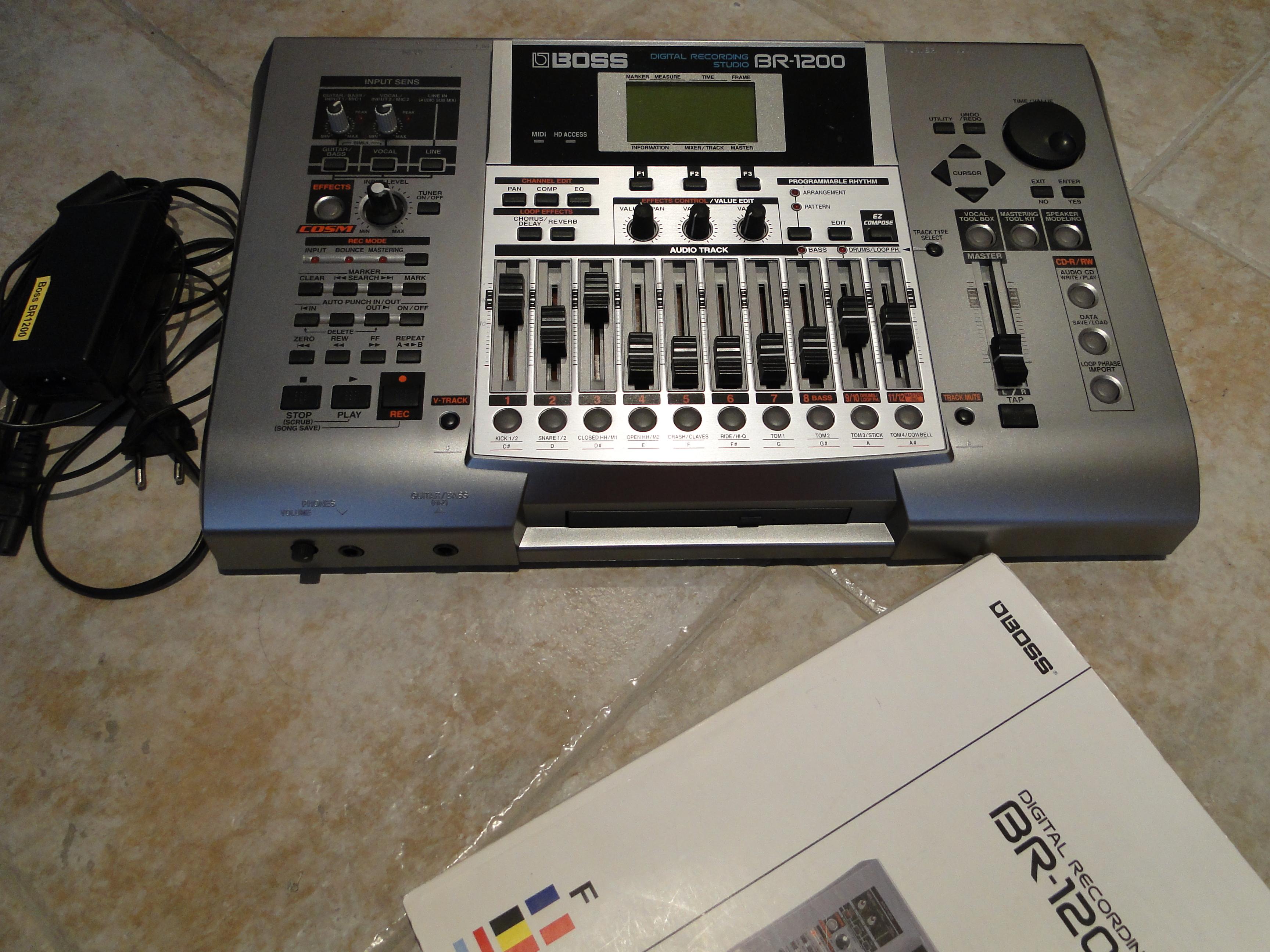 Photo Boss BR1200CD Digital Recording Studio Boss BR1200CD Digital