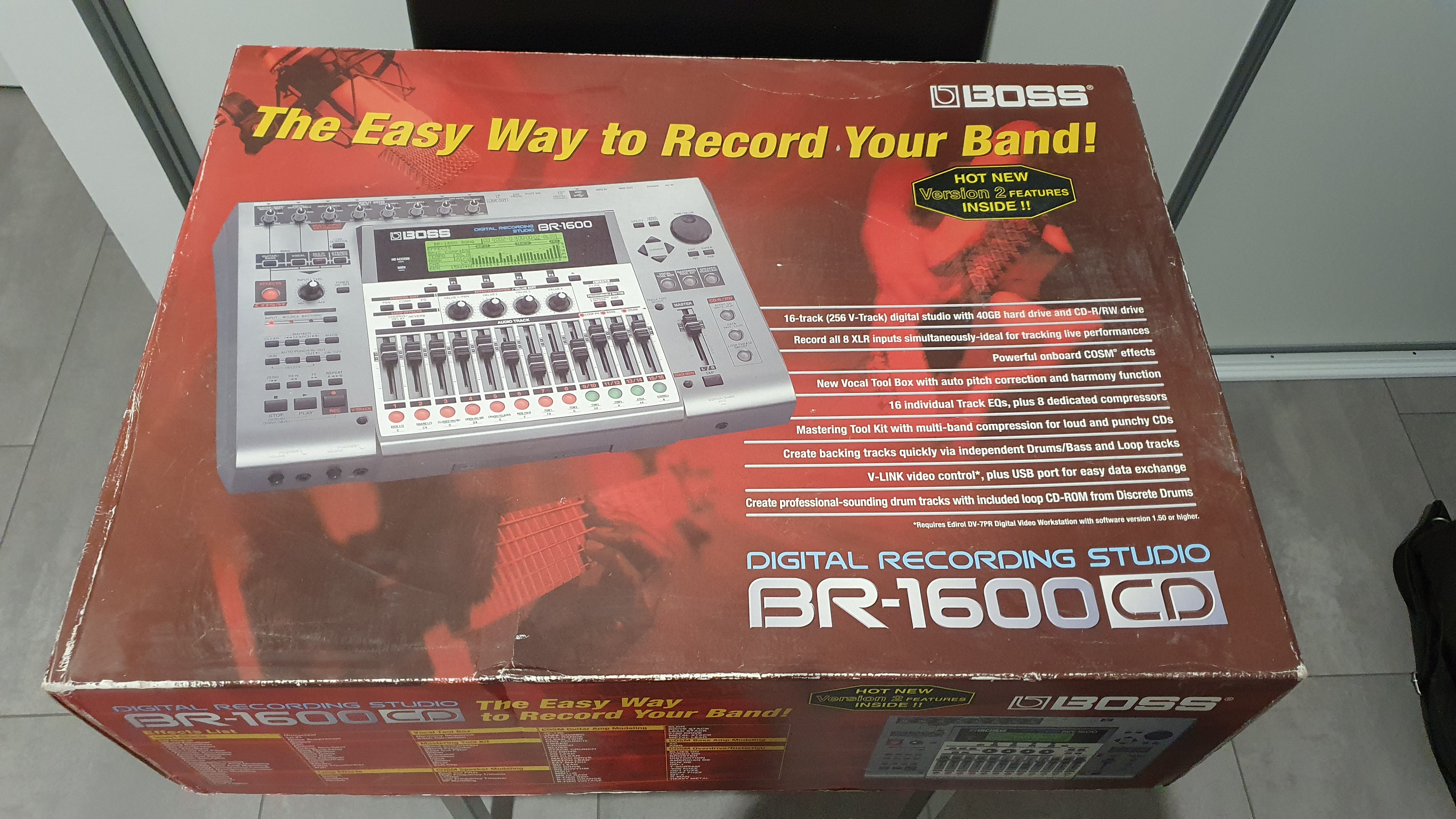 BR-1600CD Digital Recording Studio Boss - Audiofanzine