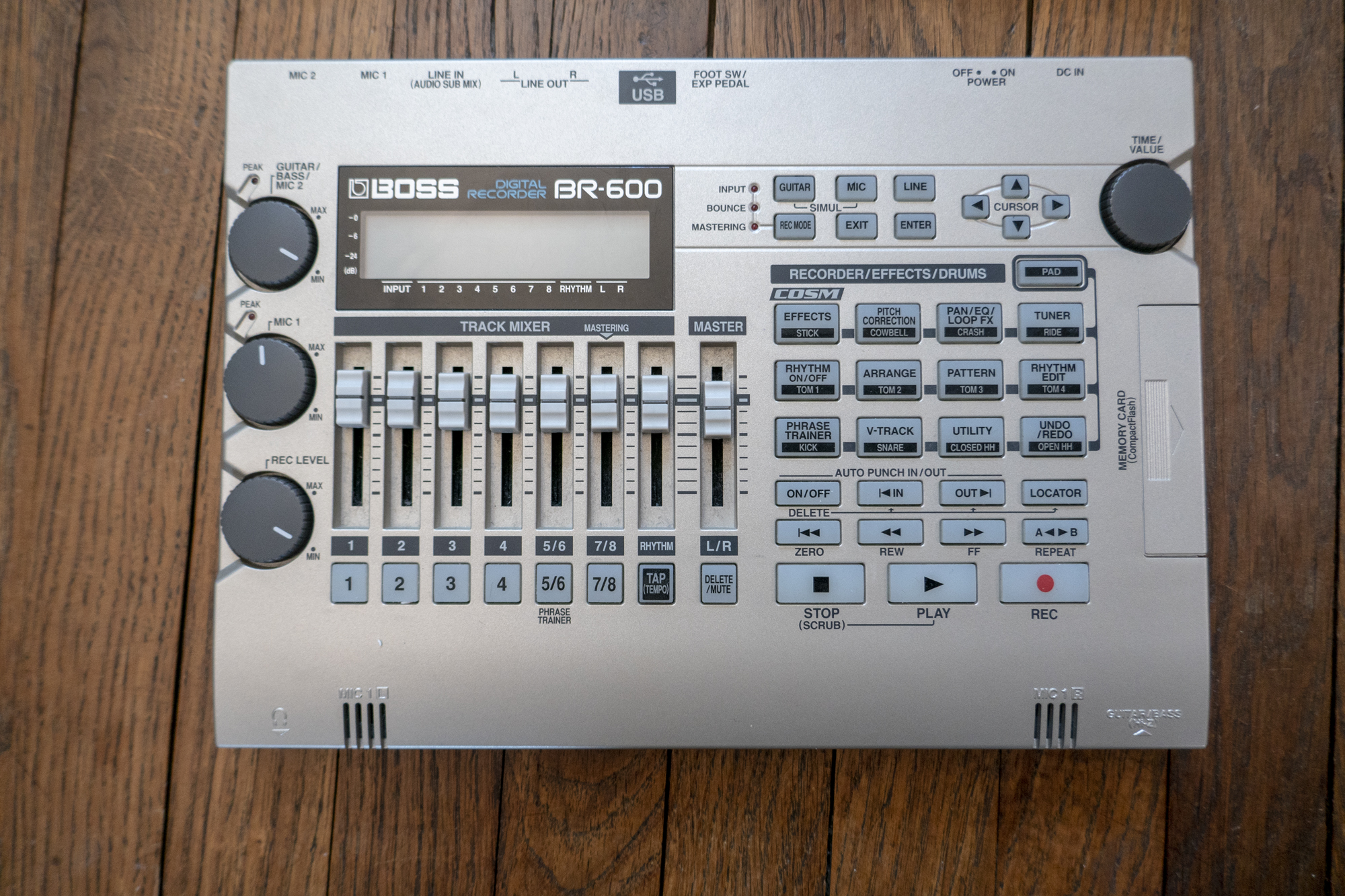 Boss BR600 Digital Recorder Audiofanzine