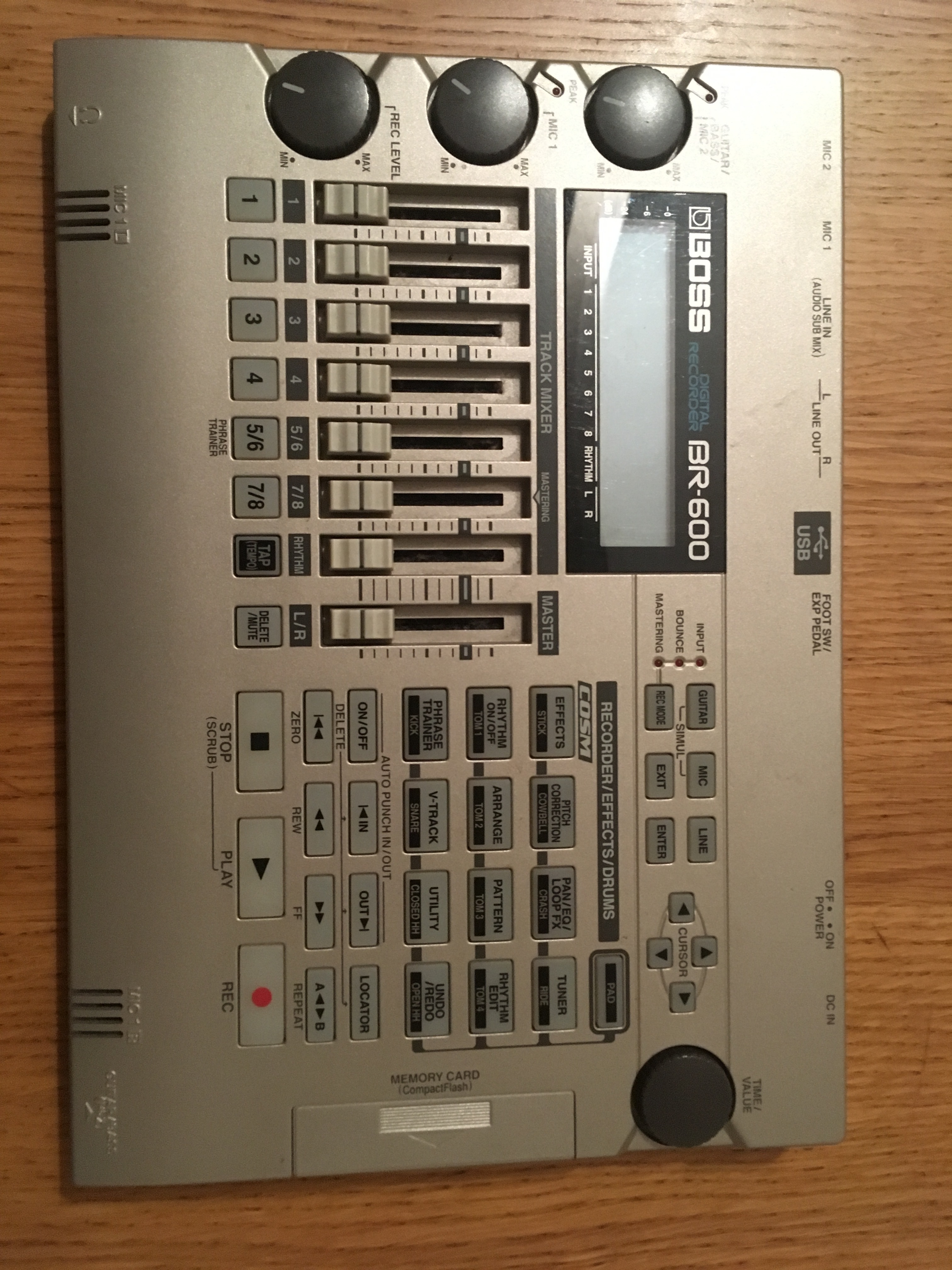 Boss BR600 Digital Recorder Audiofanzine