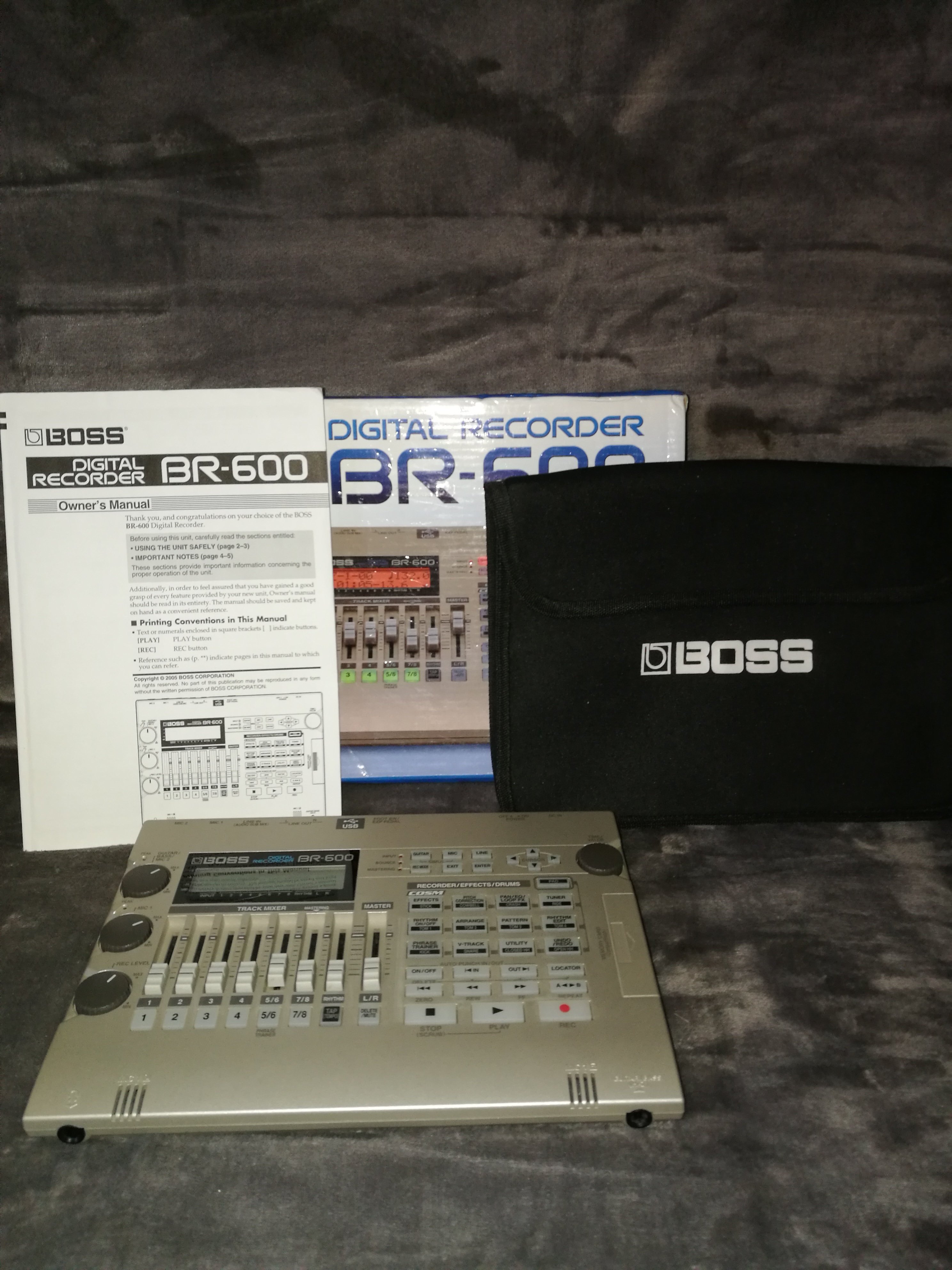 BR600 Digital Recorder Boss BR600 Digital Recorder Audiofanzine