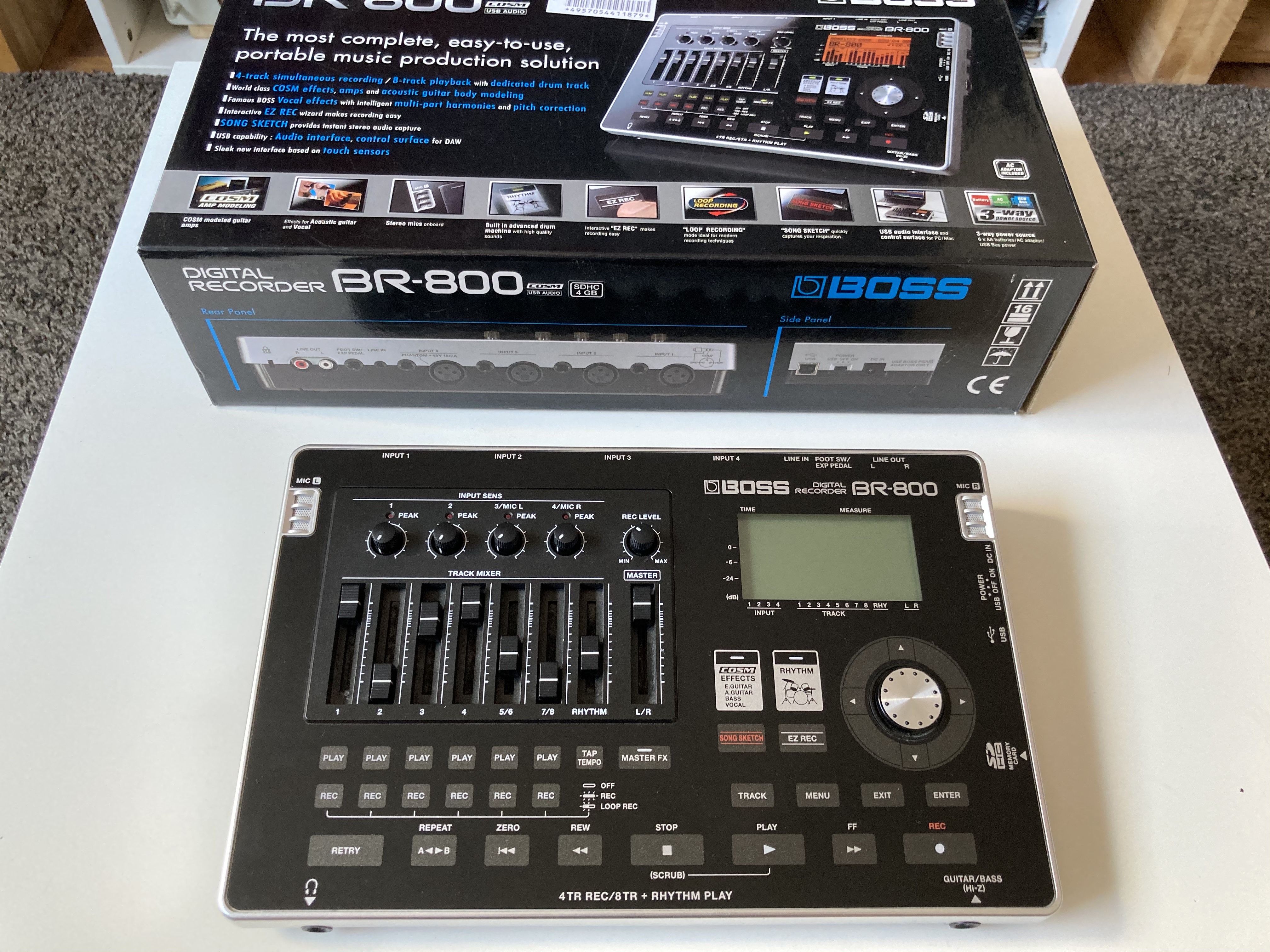 BR800 Digital Recorder Boss BR800 Digital Recorder Audiofanzine