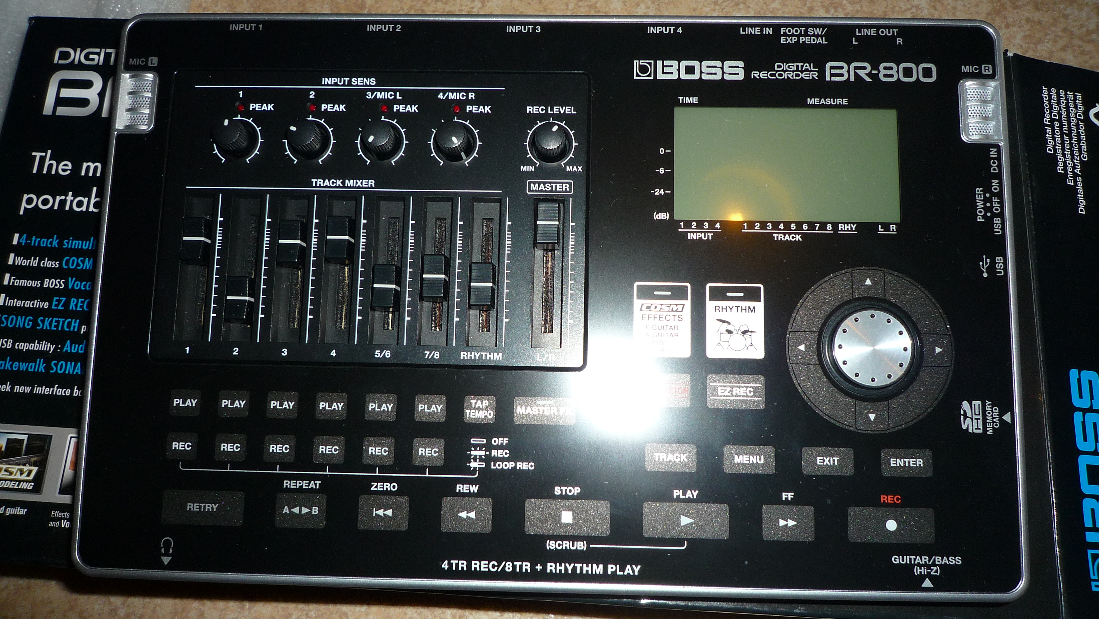 Photo Boss BR800 Digital Recorder Boss BR800 Digital Recorder