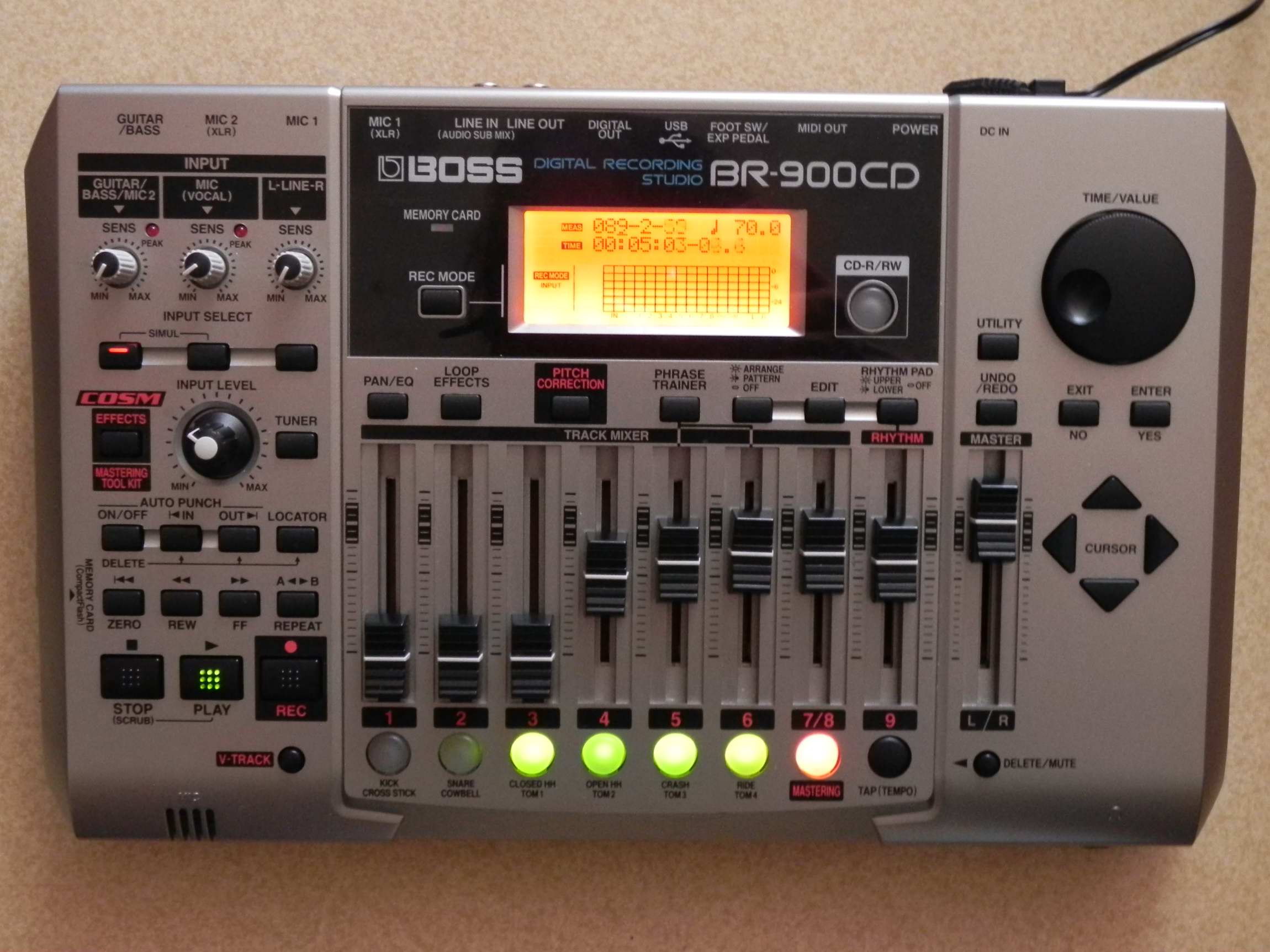 Photo Boss BR900CD Digital Recording Studio Boss BR900CD Digital
