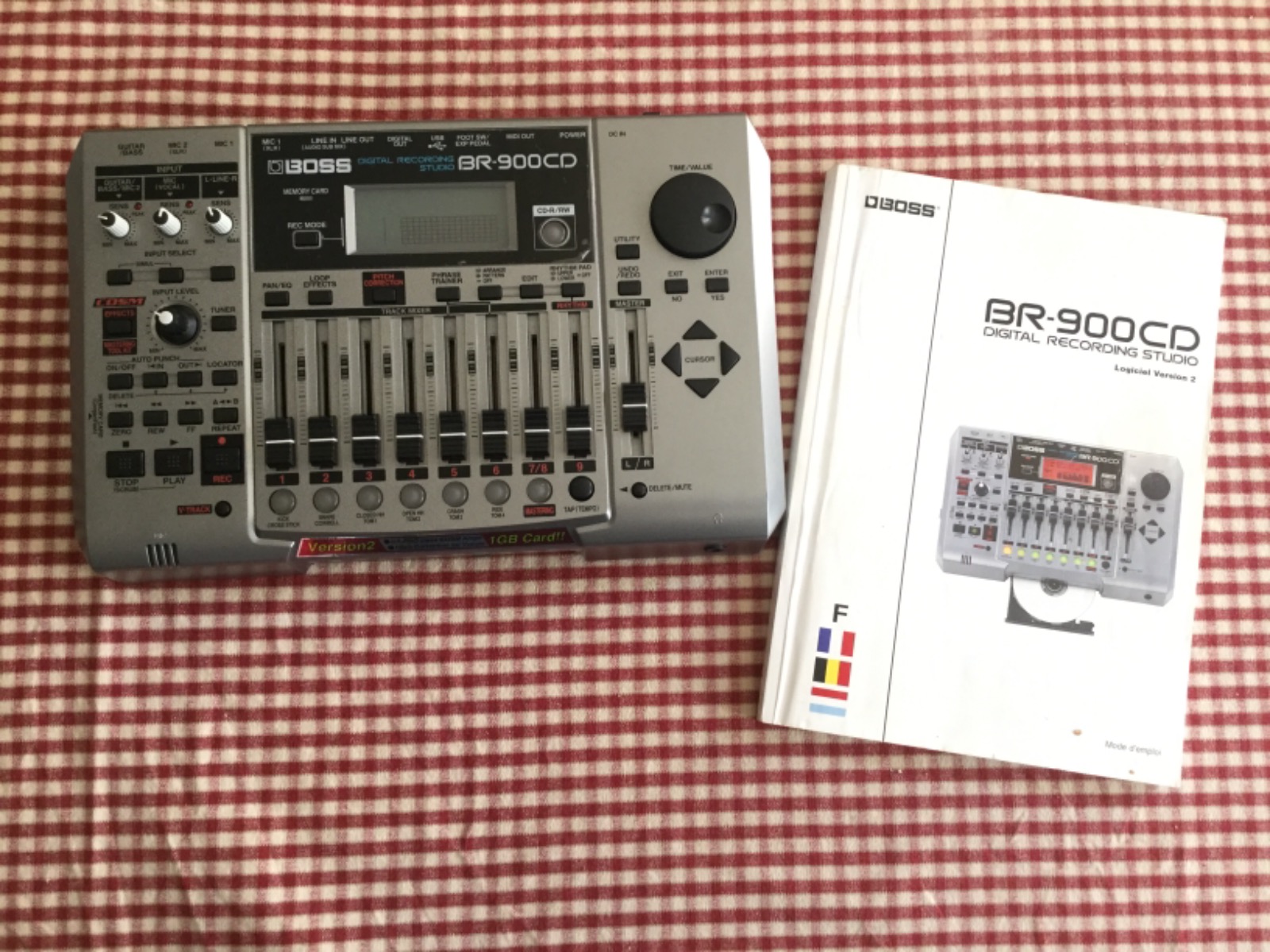 BR-900CD Digital Recording Studio Boss - Audiofanzine