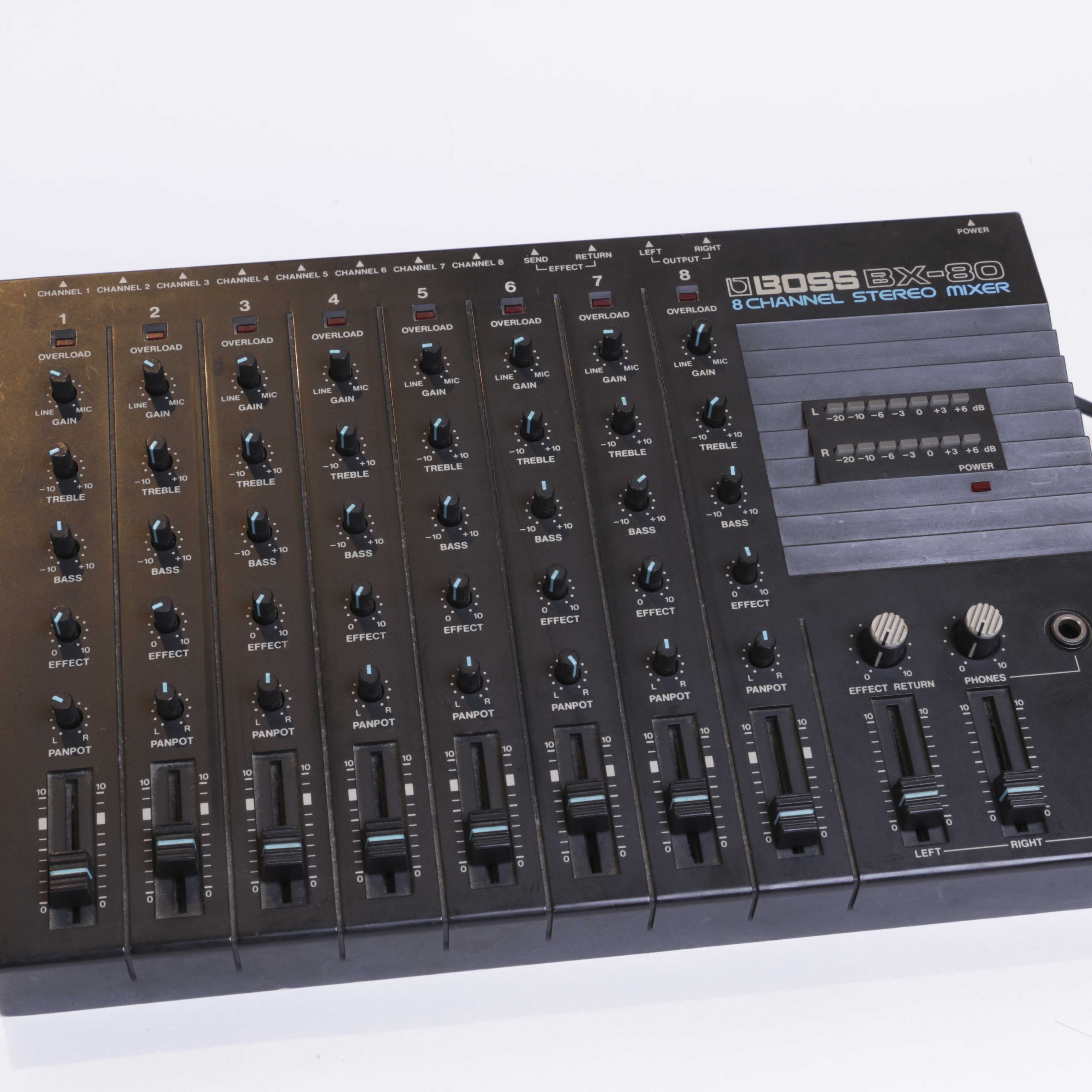 Photo Boss BX80 8 Channel Stereo Mixer Boss BX80 8 Channel Stereo