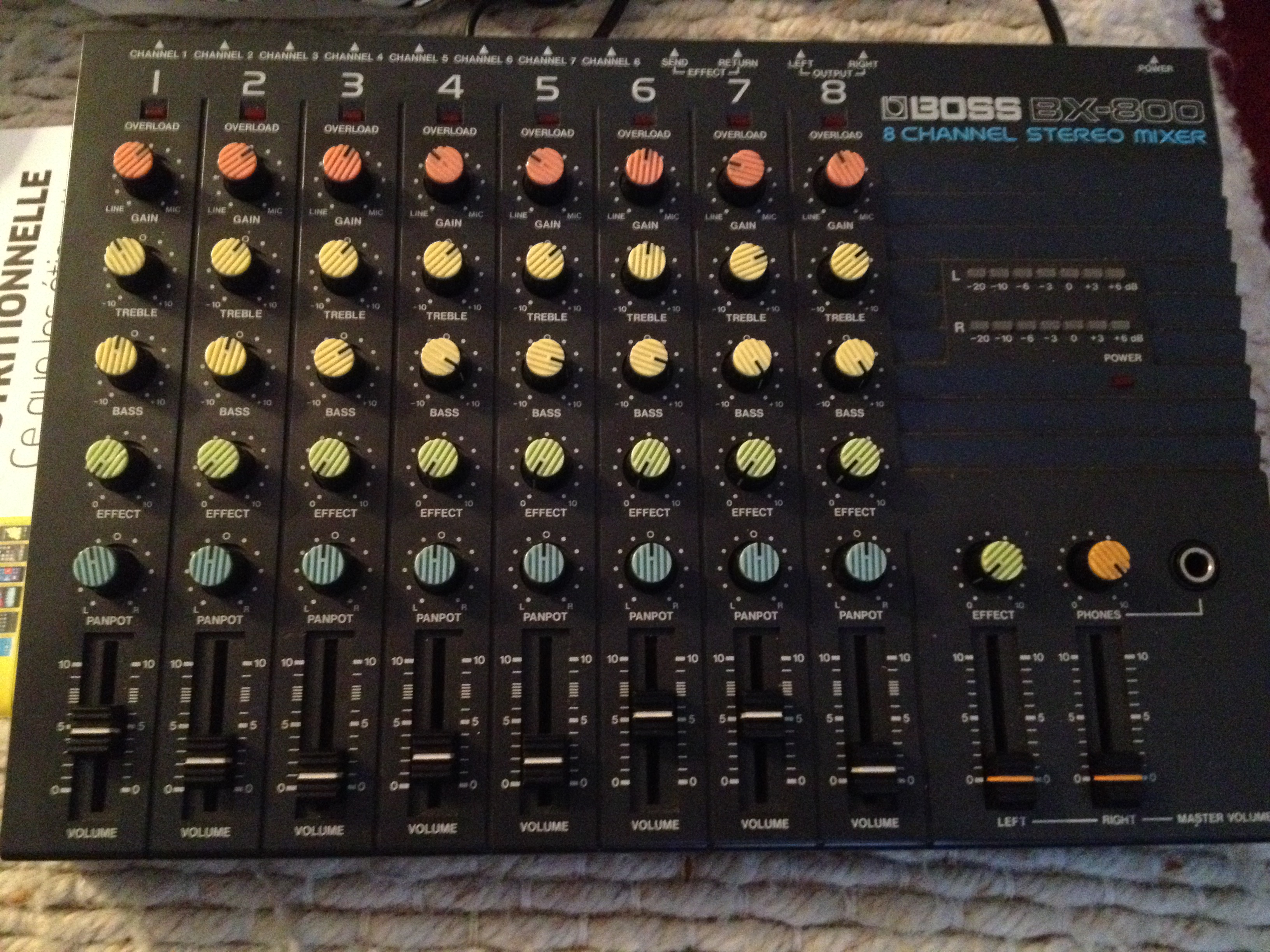 Boss BX800 8 Channel Stereo Mixer image (1078992) Audiofanzine