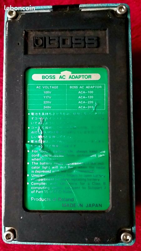 CE-3 Chorus (Japan) - Boss CE-3 Chorus (Japan) - Audiofanzine