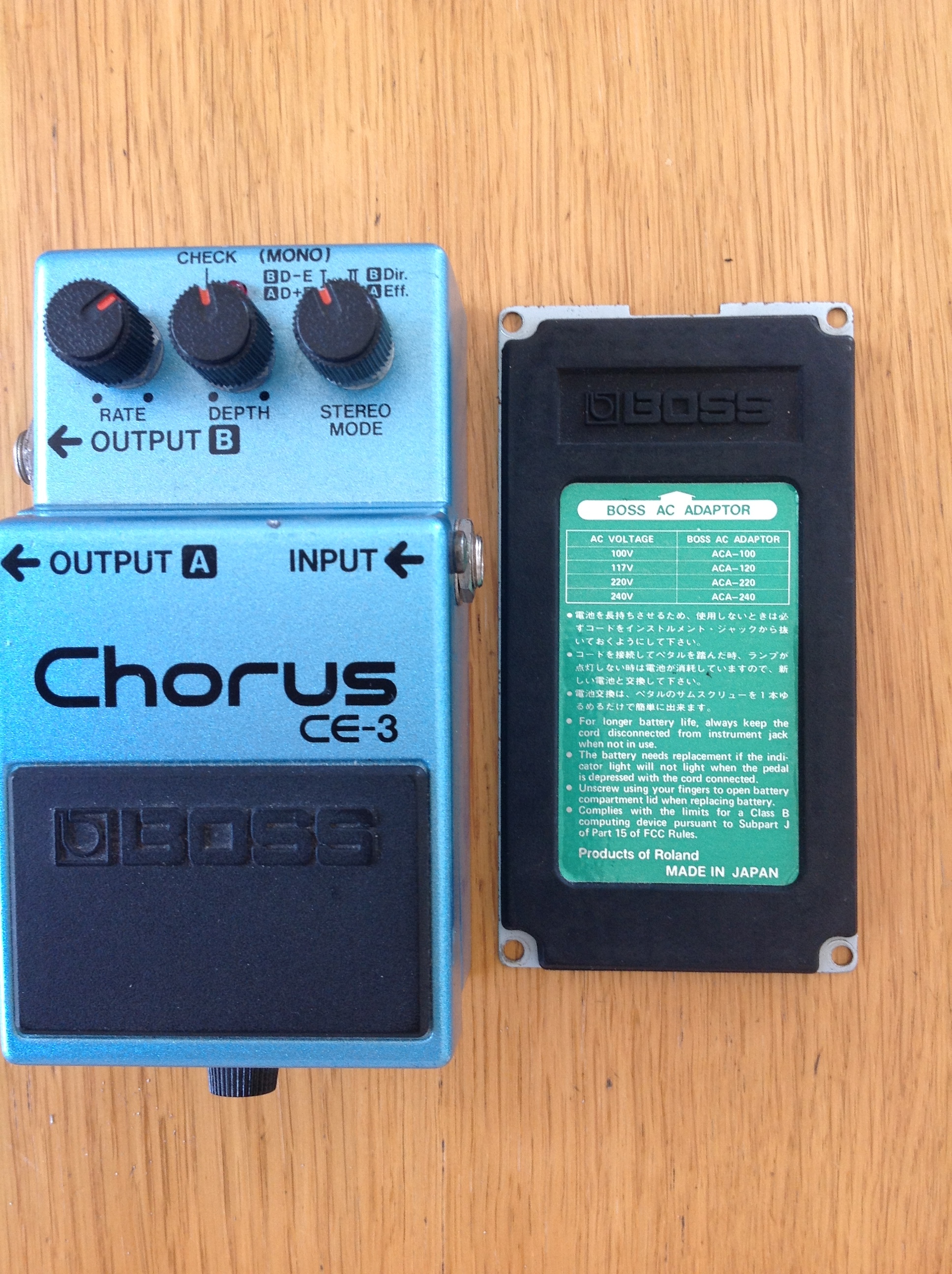 Photo Boss CE3 Chorus (Japan) Boss CE3 Chorus (Japan) (84658