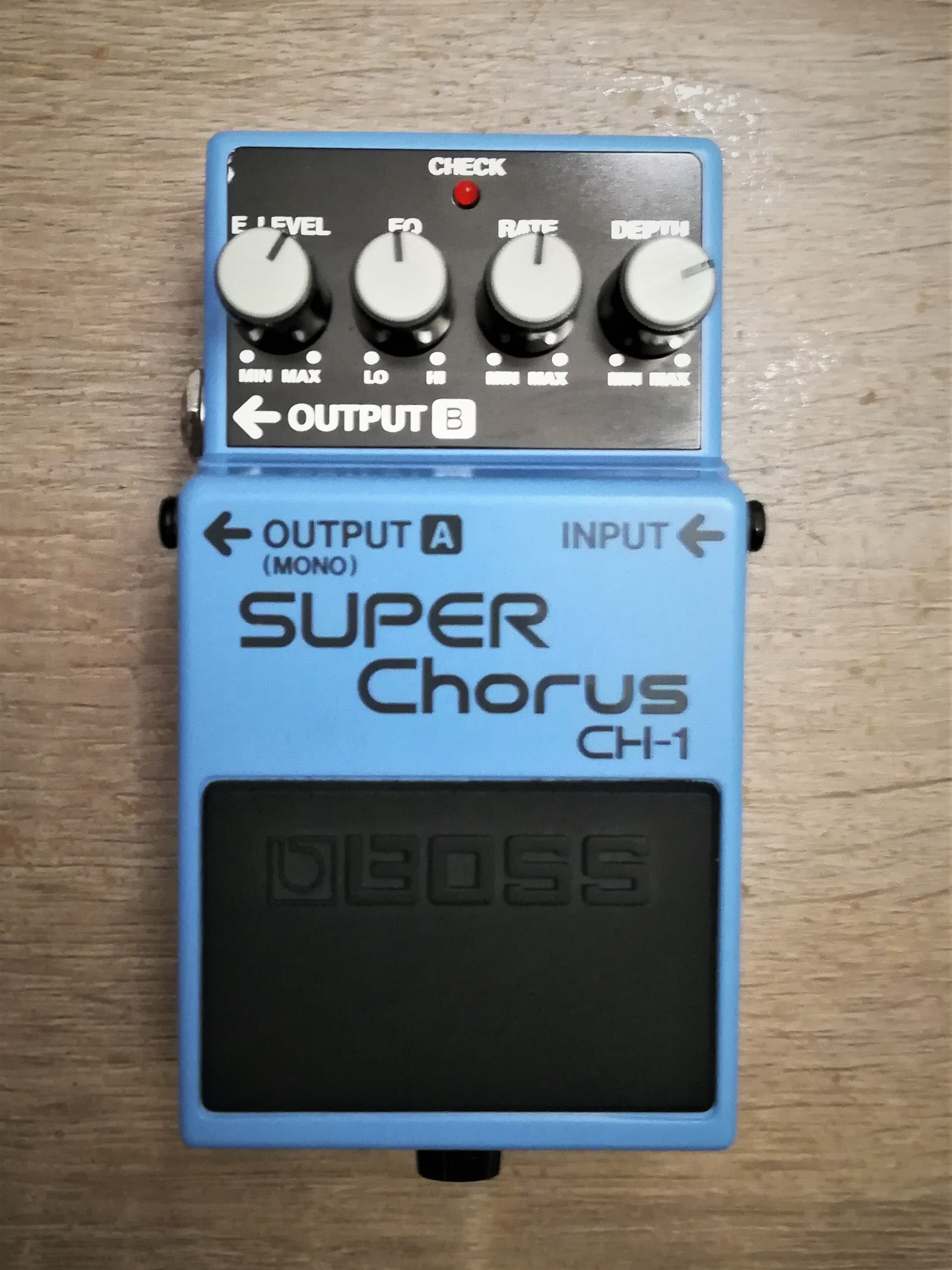 I Used To Be A Boss Ch 21 Photo Boss CH-1 Super Chorus : BOSS 1 (#2028353) - Audiofanzine