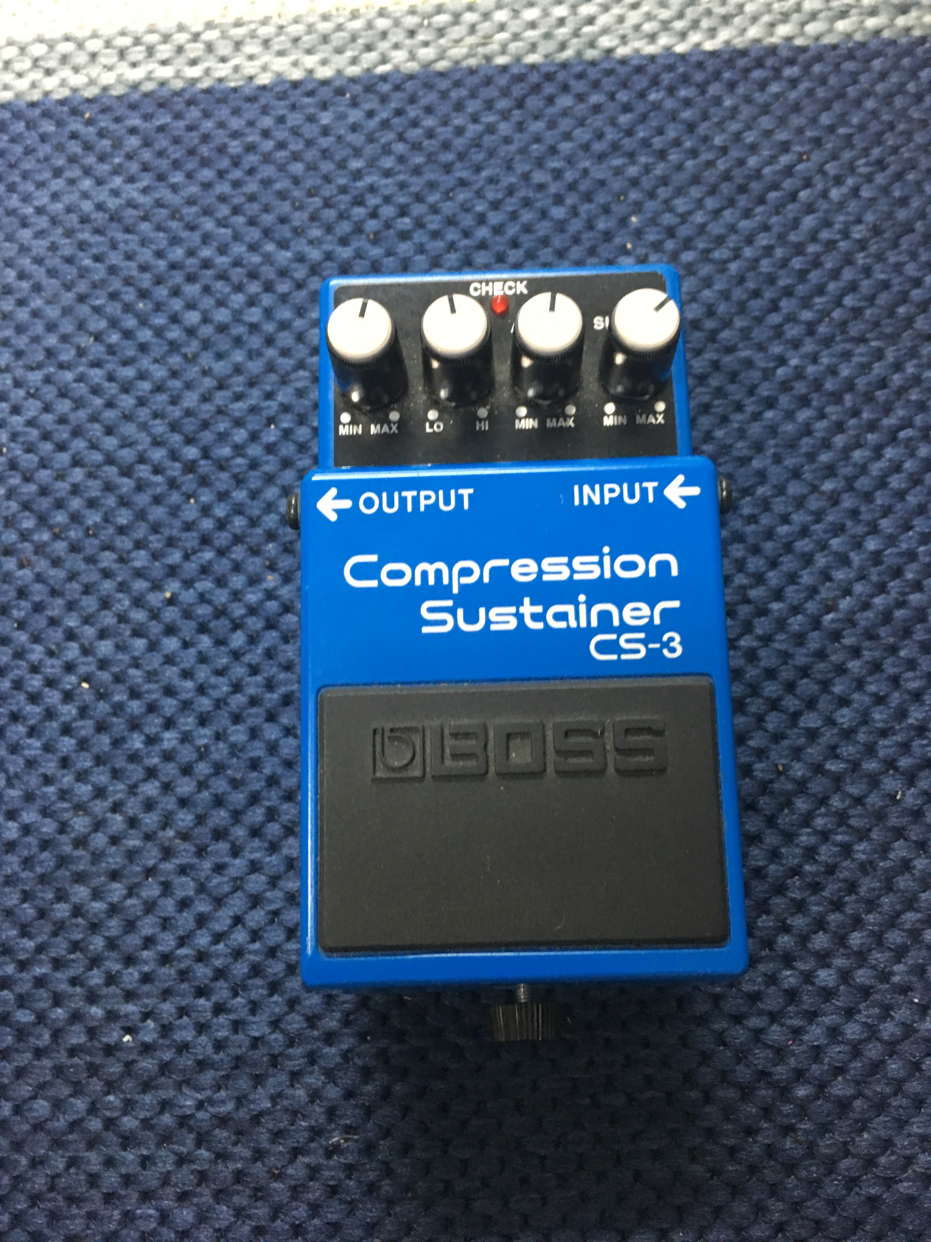 Boss CS3 Compression Sustainer Audiofanzine