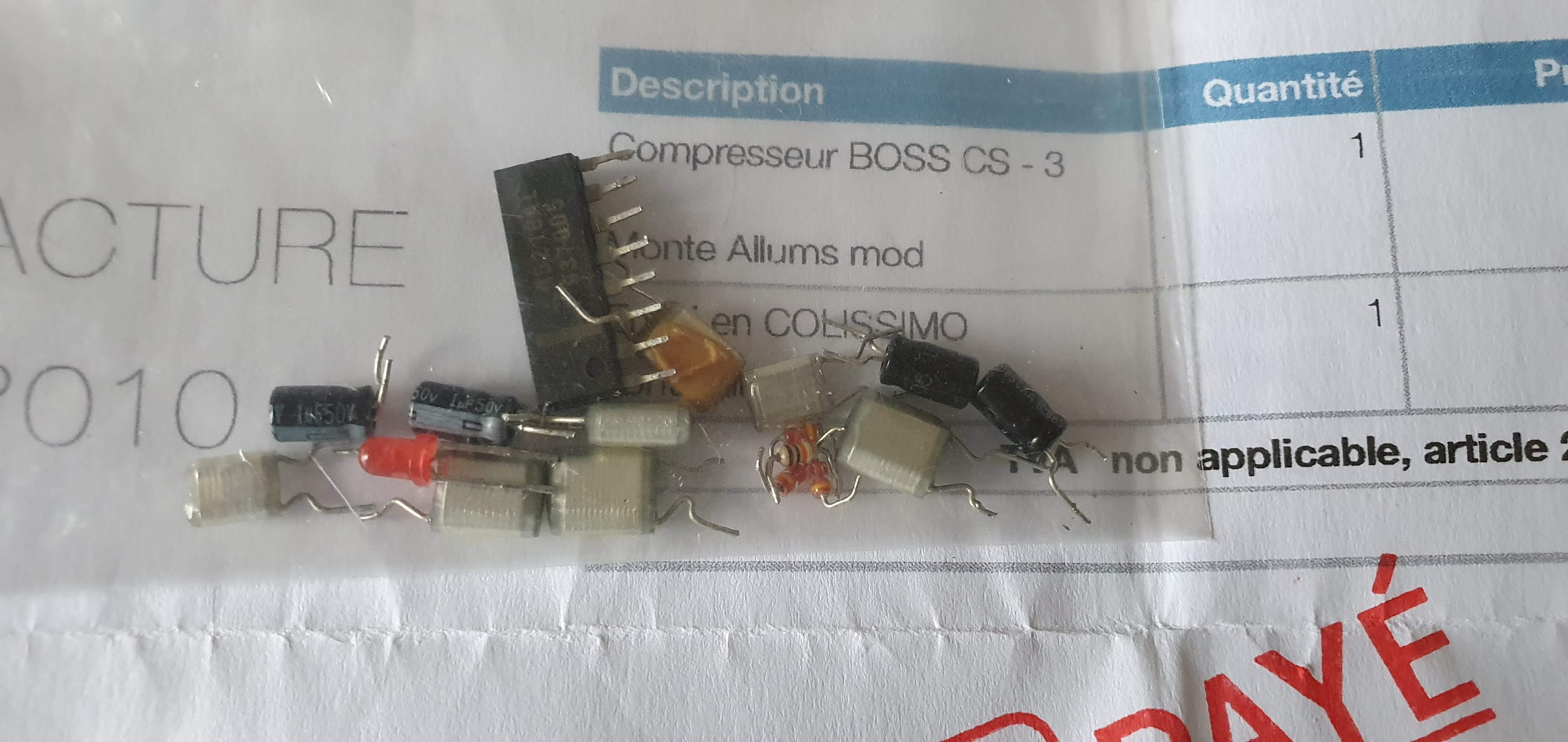 CS-3 Compression Sustainer - Boss CS-3 Compression Sustainer - Audiofanzine