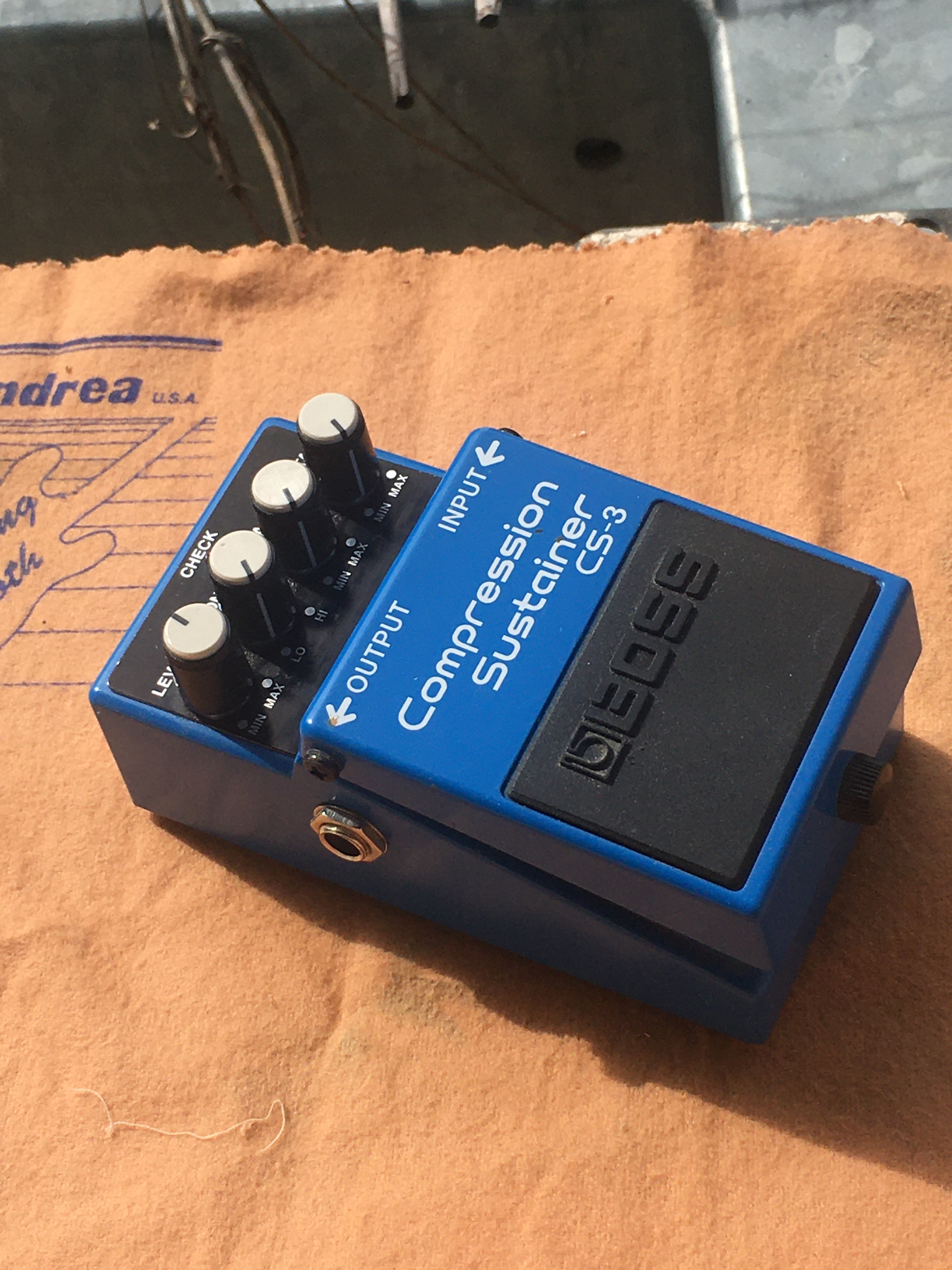 CS-3 Compression Sustainer - Boss CS-3 Compression Sustainer - Audiofanzine