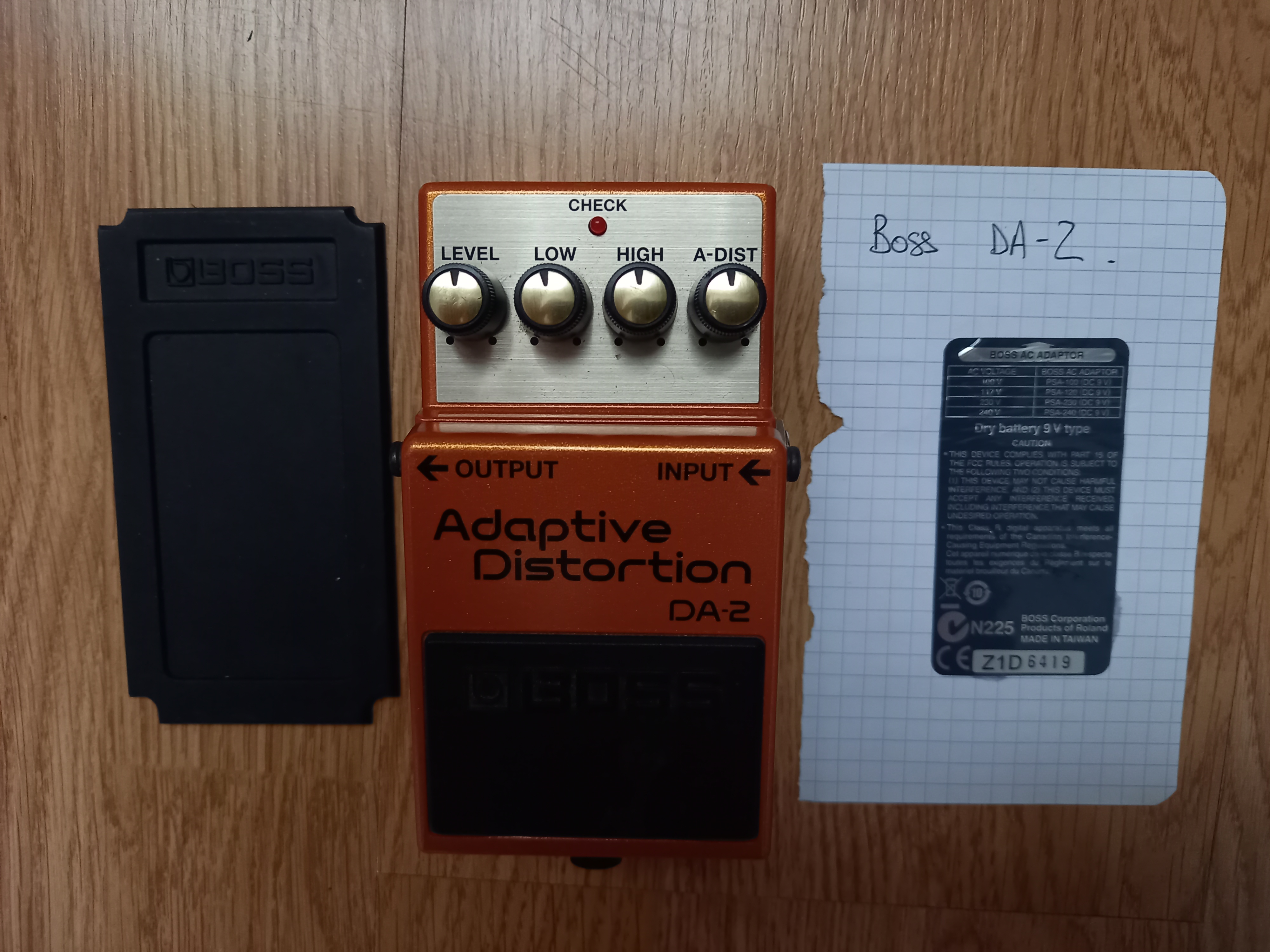 DA-2 Adaptive Distortion - Boss DA-2 Adaptive Distortion