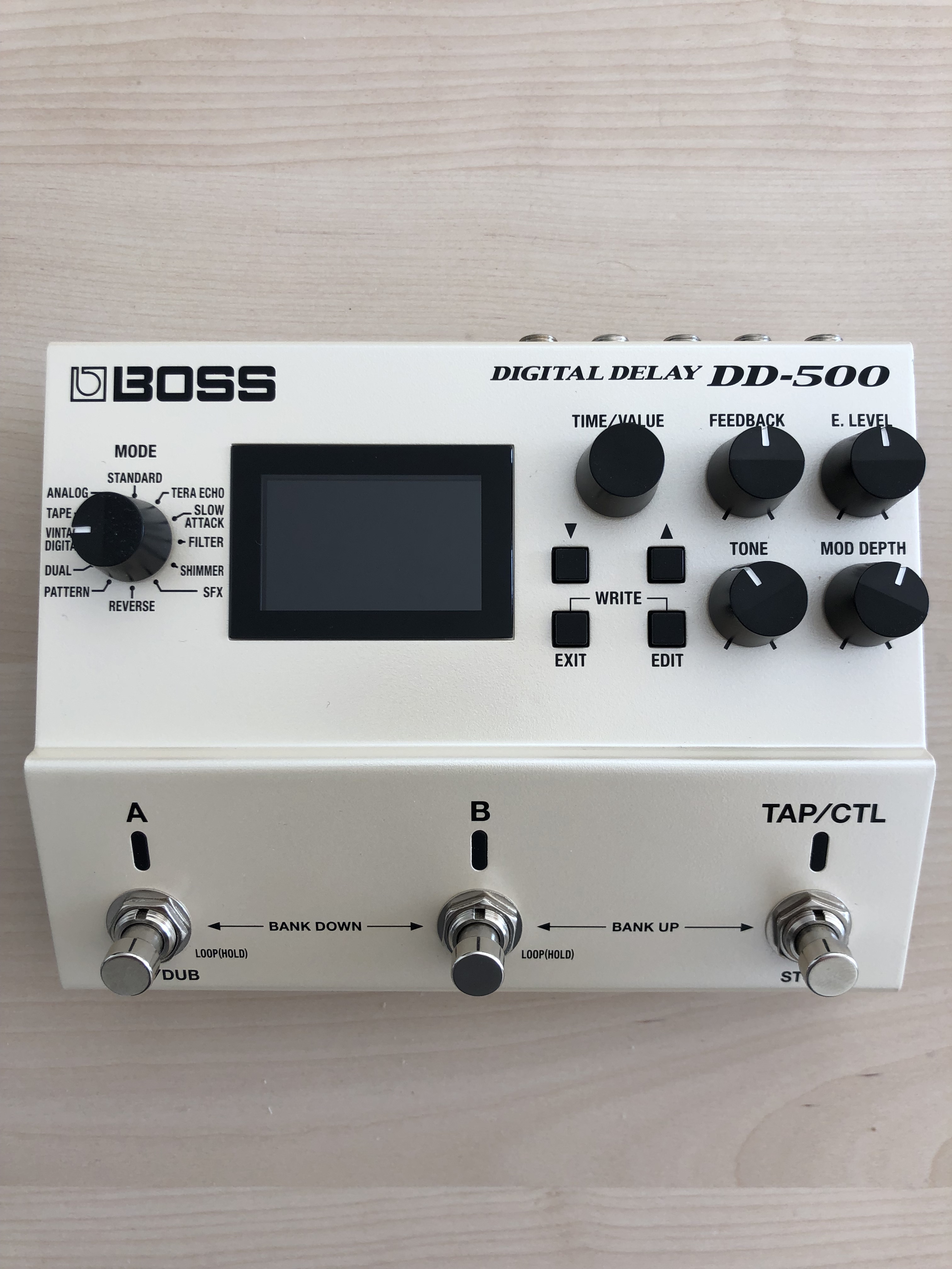 DD-500 Digital Delay - Boss DD-500 Digital Delay - Audiofanzine