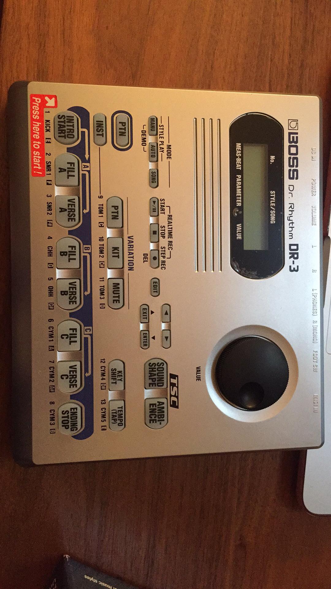 DR3 DR. RHYTHM Boss DR3 Dr. Rhythm Audiofanzine