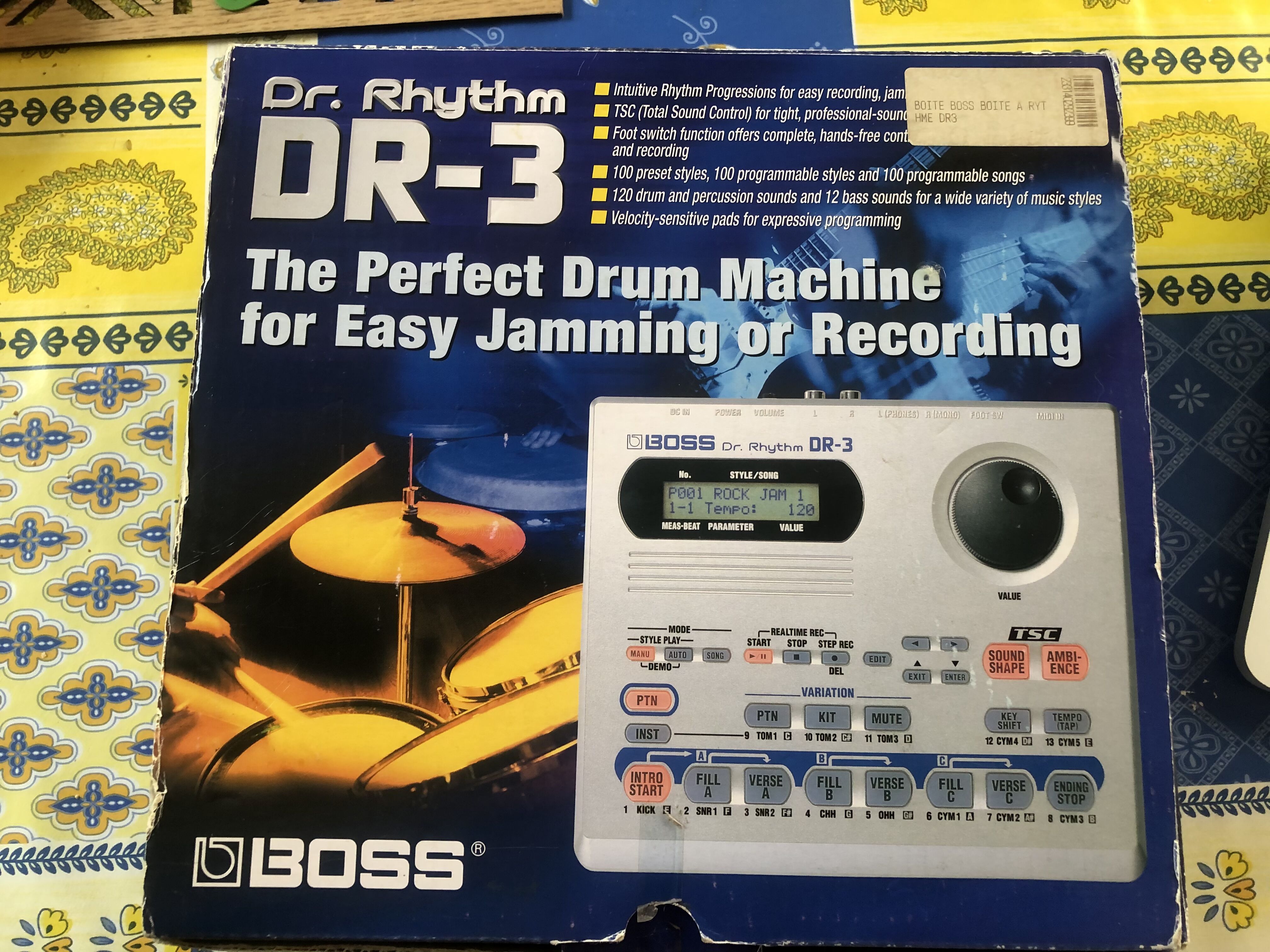 DR-3 Dr. Rhythm - Boss DR-3 Dr. Rhythm - Audiofanzine