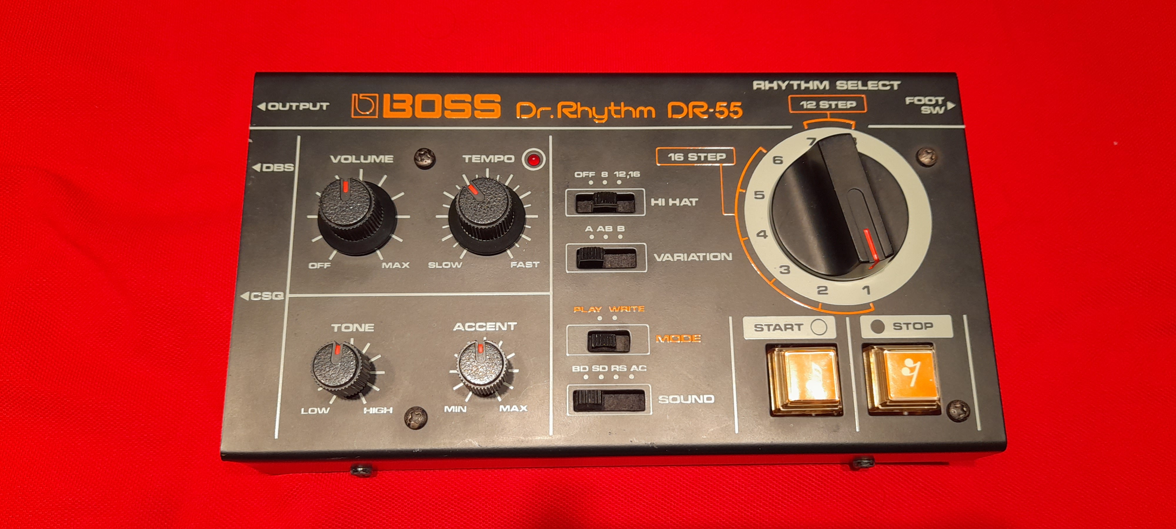 高品質好評BOSS ボス Dr.Rhythm GRAPHIC ドクターリズム グラフィック リズムマシン ドラムマシン DR-110 リズムマシン