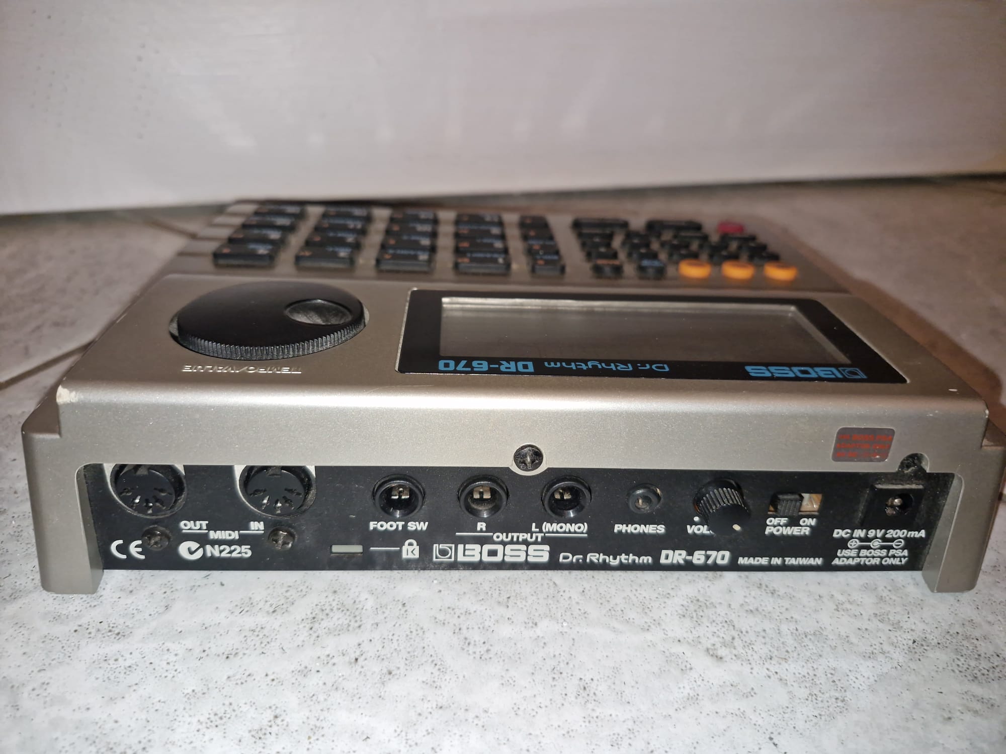DR-670 Dr. Rhythm - Boss DR-670 Dr. Rhythm - Audiofanzine