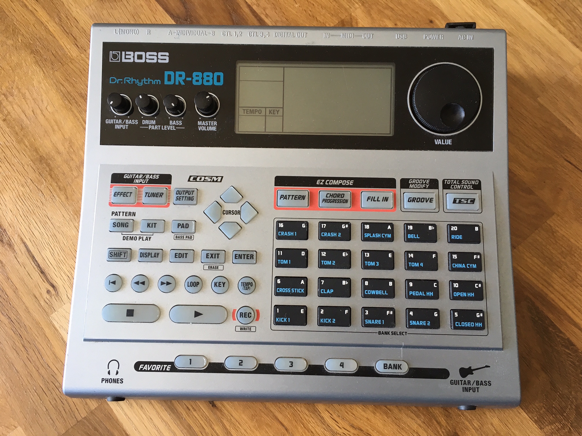 BOSS Dr. Rhythm DR-880 ドラムマシン Ver2.0+golnoorclub.com