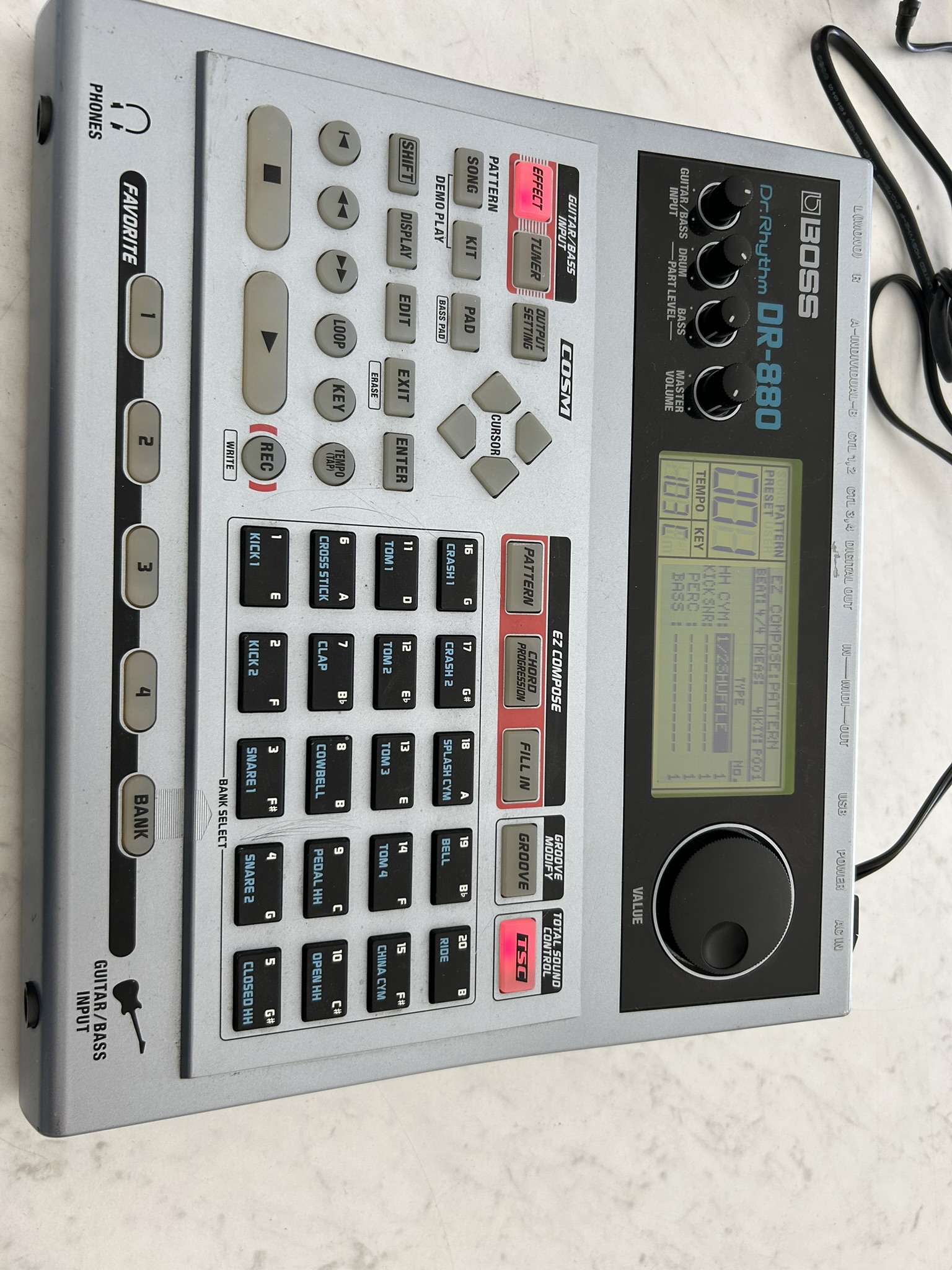 Amazon.com: Boss DR-880 Dr. Rhythm Drum Machine : Musical