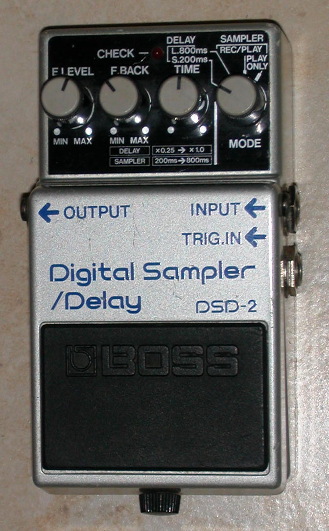 Photo Boss DSD-2 Digital Sampler/Delay : Boss DSD-2 Digital Sampler