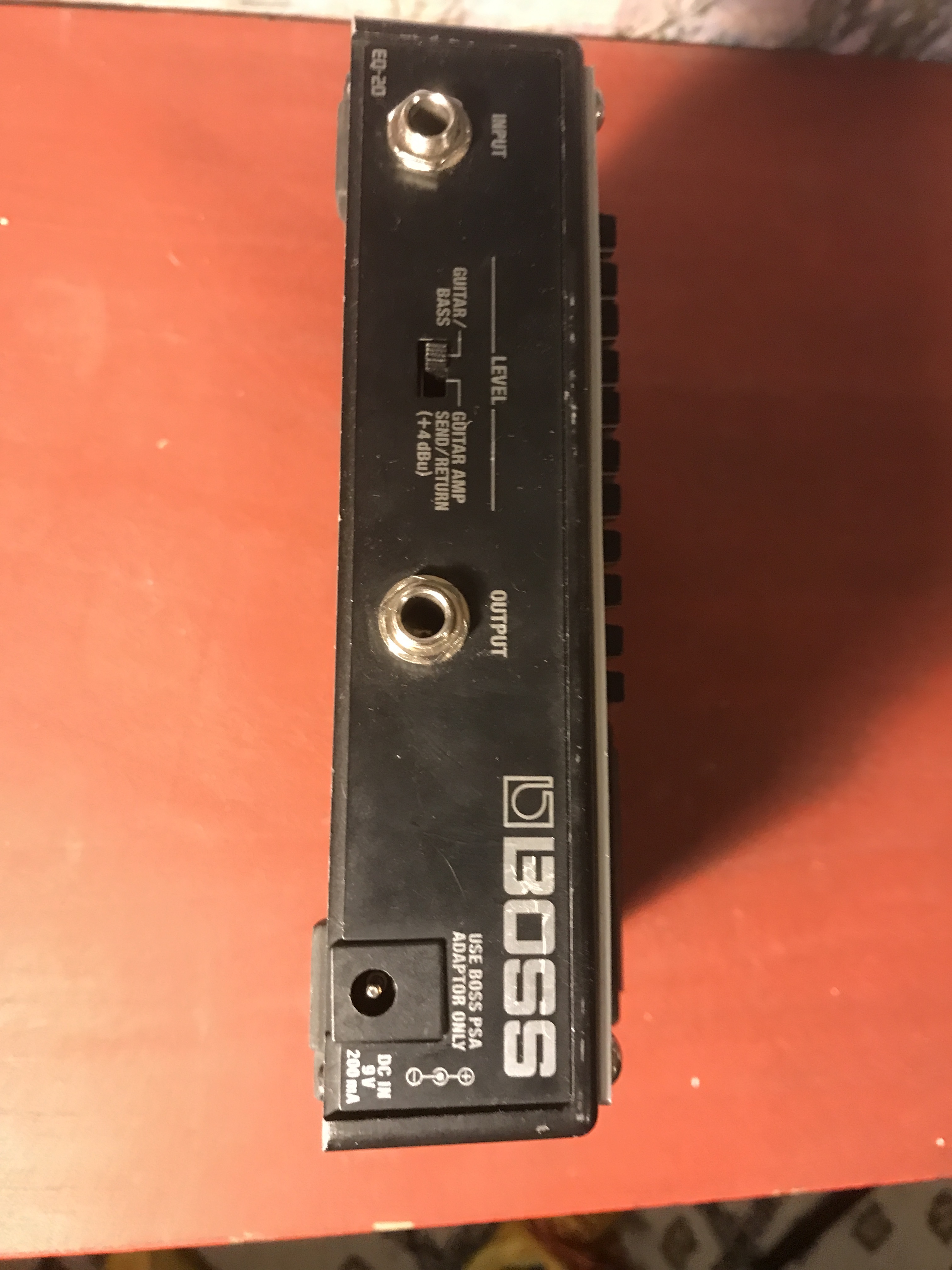 EQ20 Graphic Equalizer Boss EQ20 Graphic Equalizer Audiofanzine