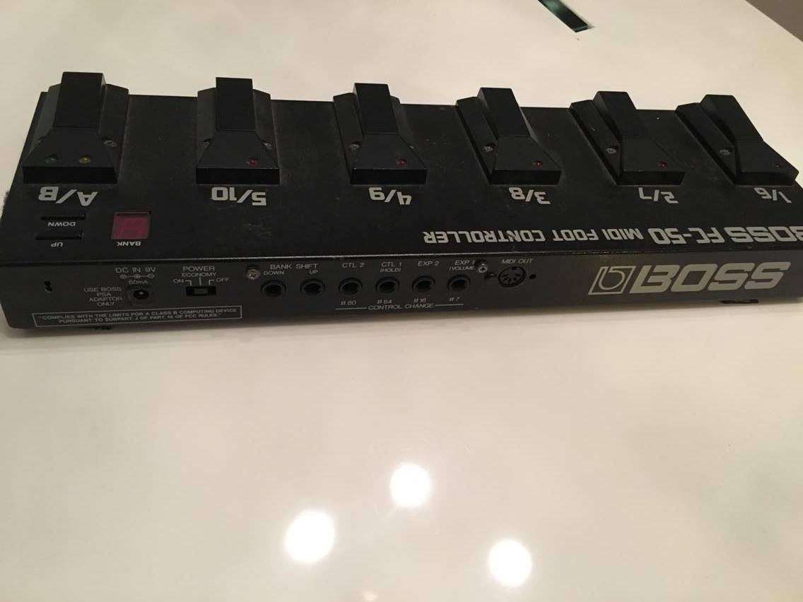 Photo Boss FC-50 : Boss FC-50 (81475) (#2028366) - Audiofanzine