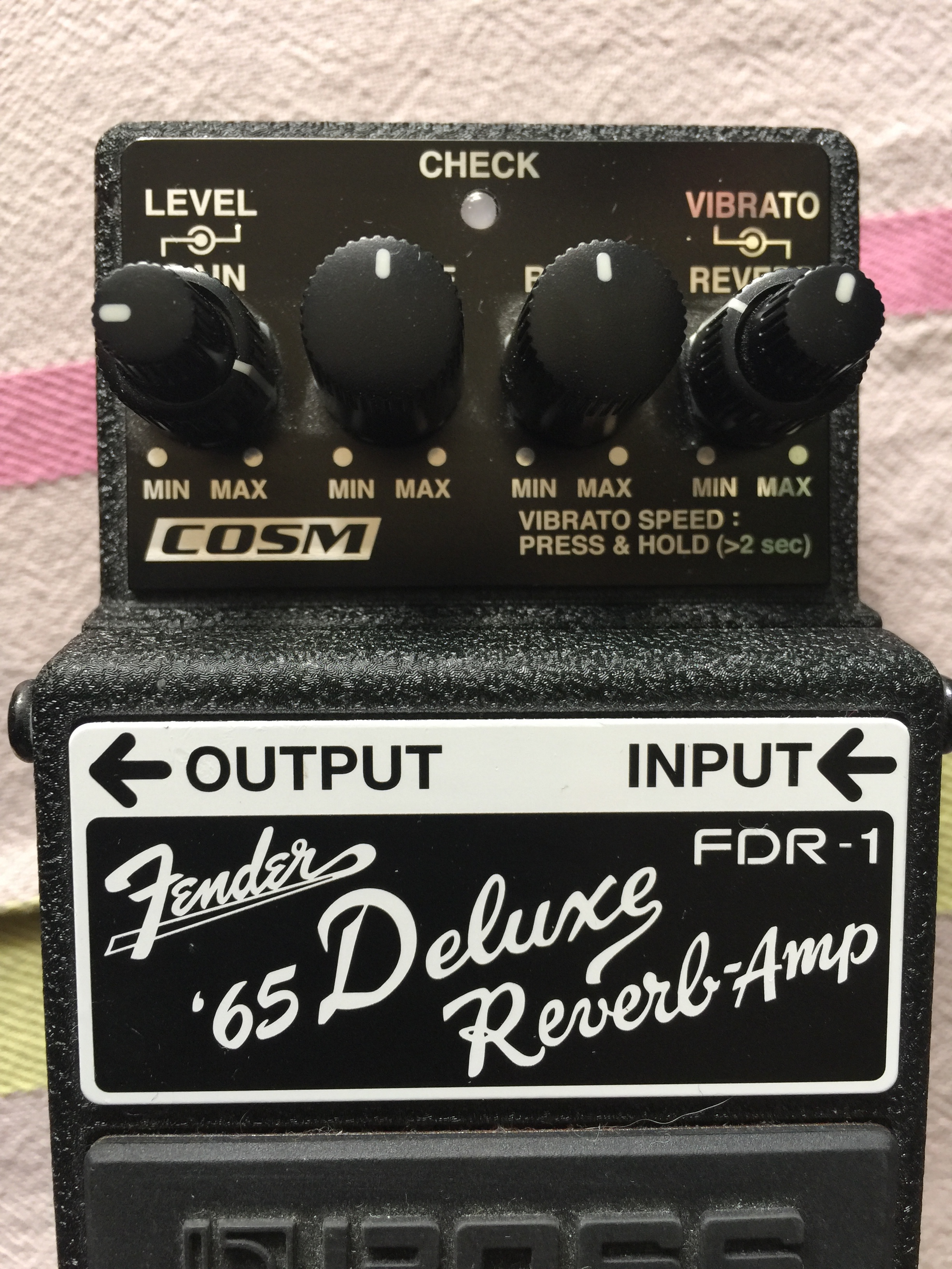 BOSS FDR-1 fender deluxe reverb ボス フェンダー 買い物サービス