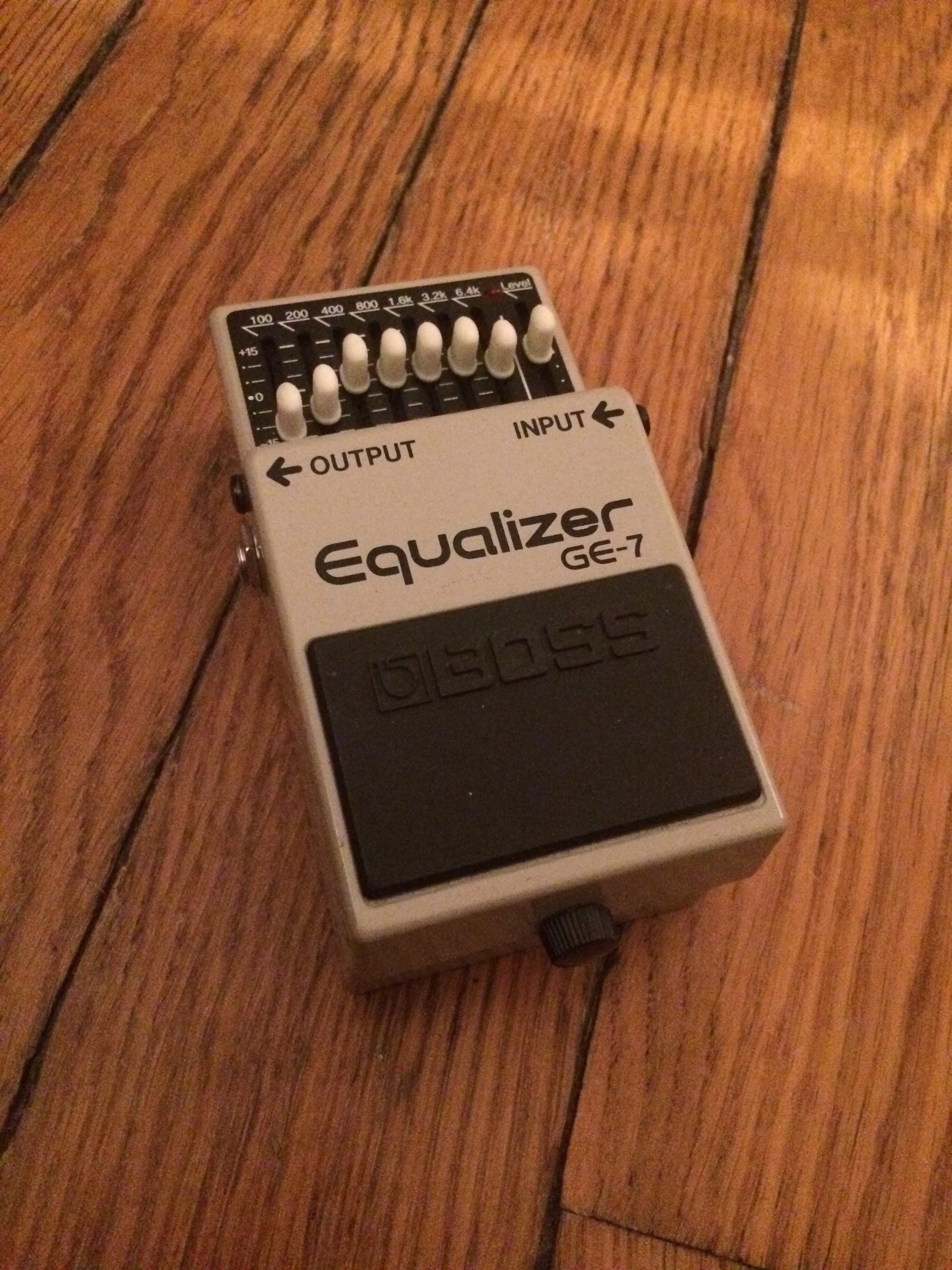 GE7 EQUALIZER Boss GE7 Equalizer Audiofanzine