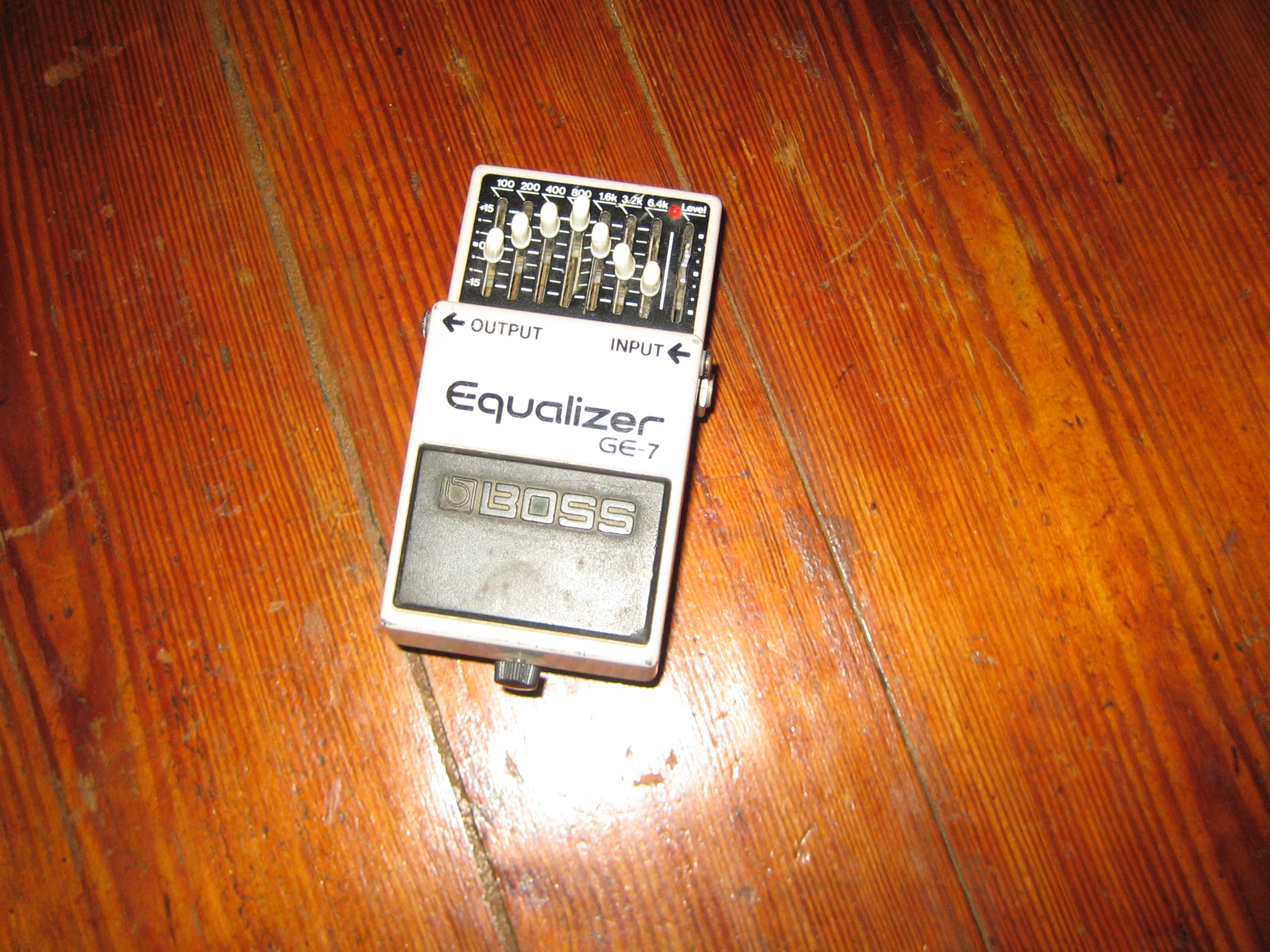GE7 Equalizer Boss GE7 Equalizer Audiofanzine