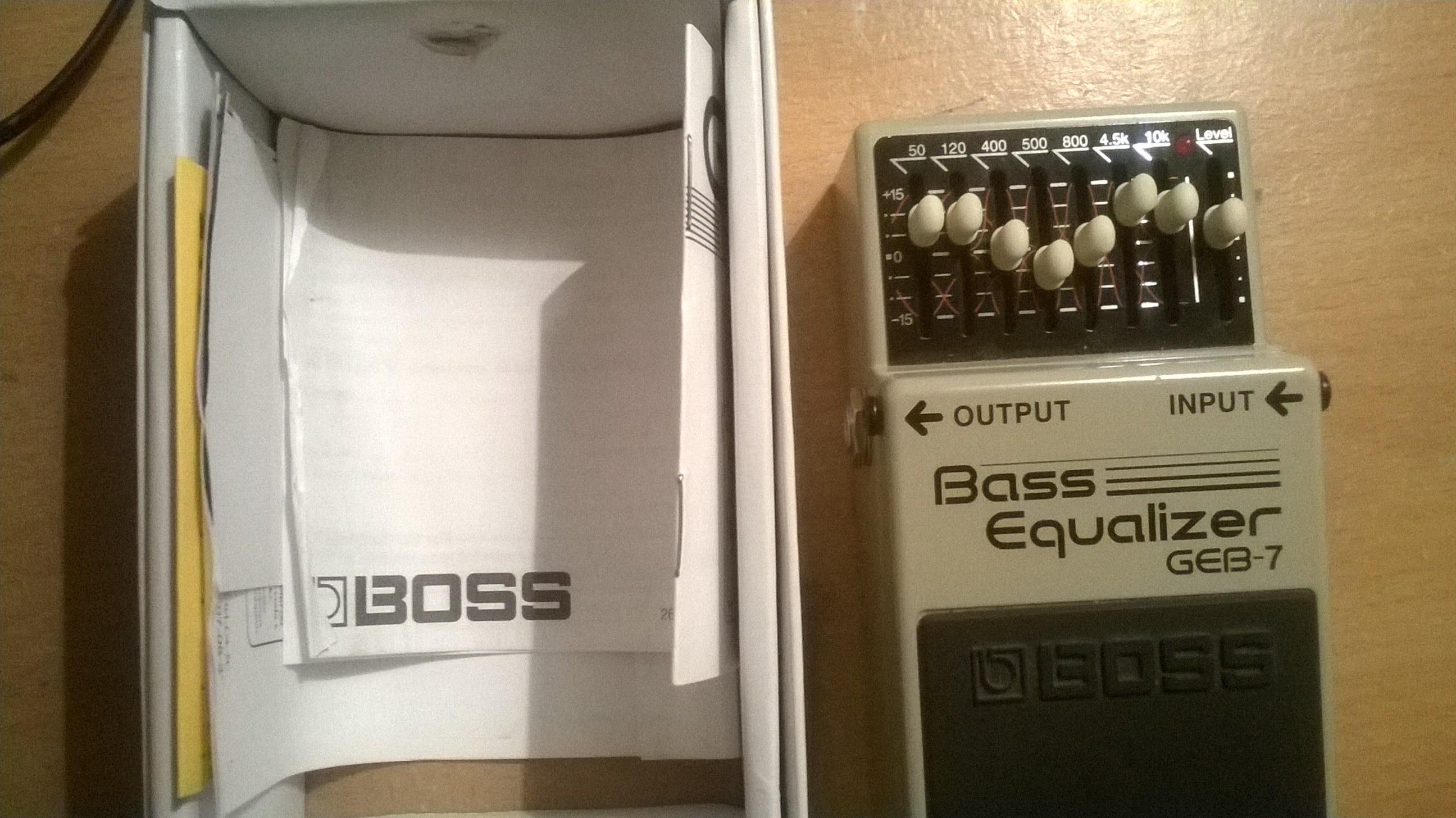 Boss GEB7 Bass Equalizer image (1154404) Audiofanzine