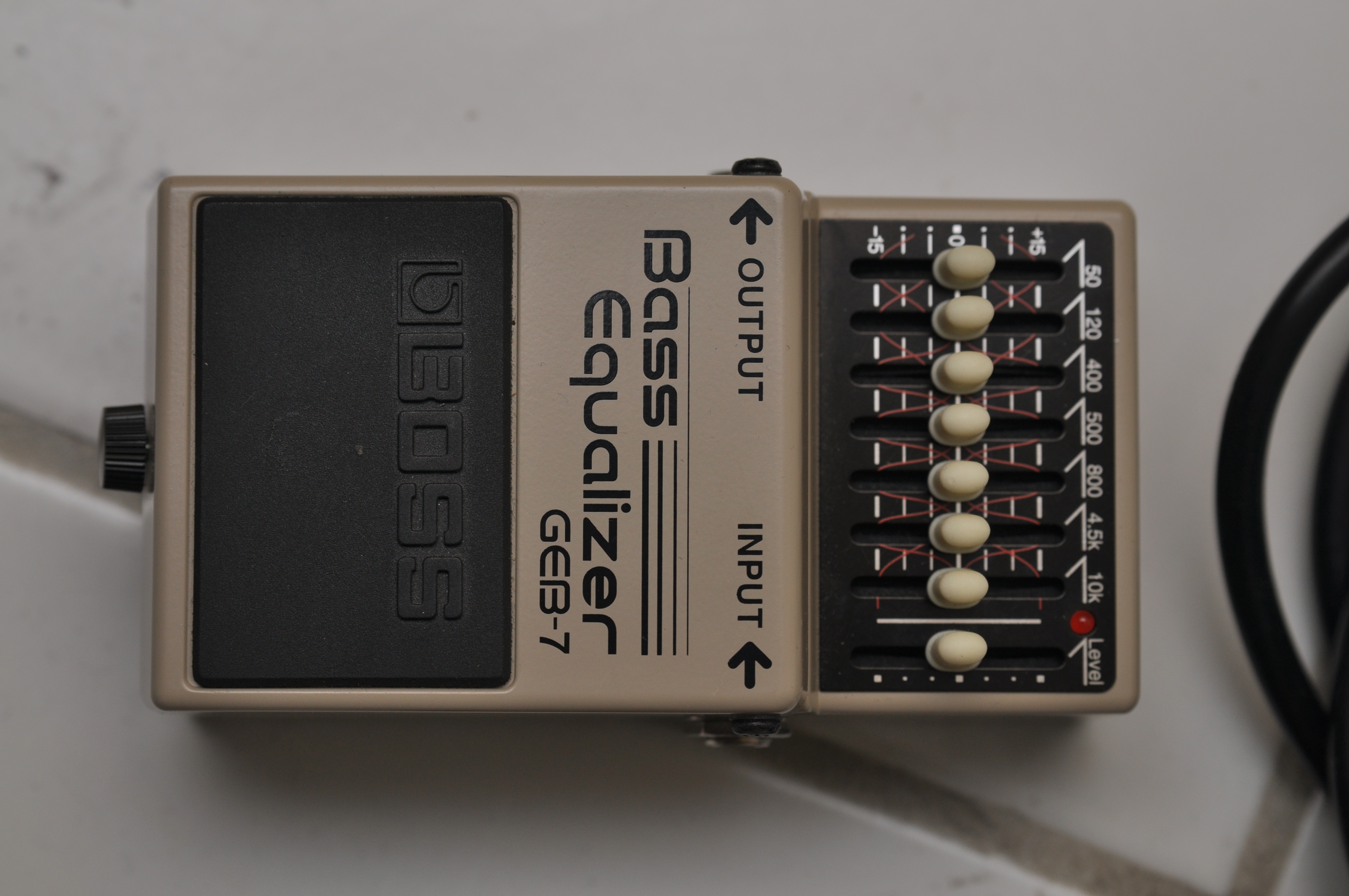 Photo Boss GEB7 Bass Equalizer Boss GEB7 Bass Equalizer (97011